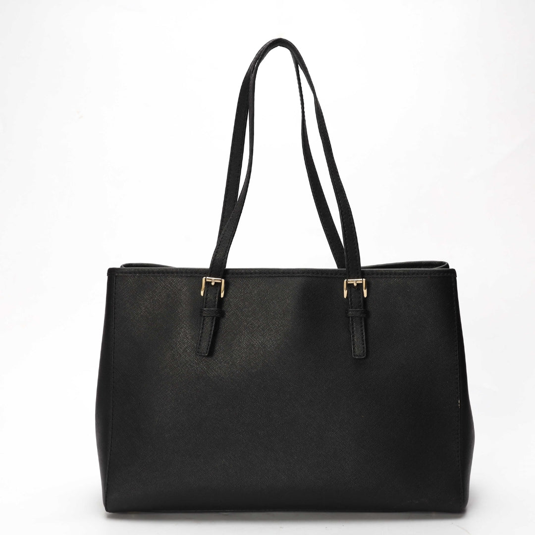 Michael Kors Jet Set Travel Medium Black Tote Bag