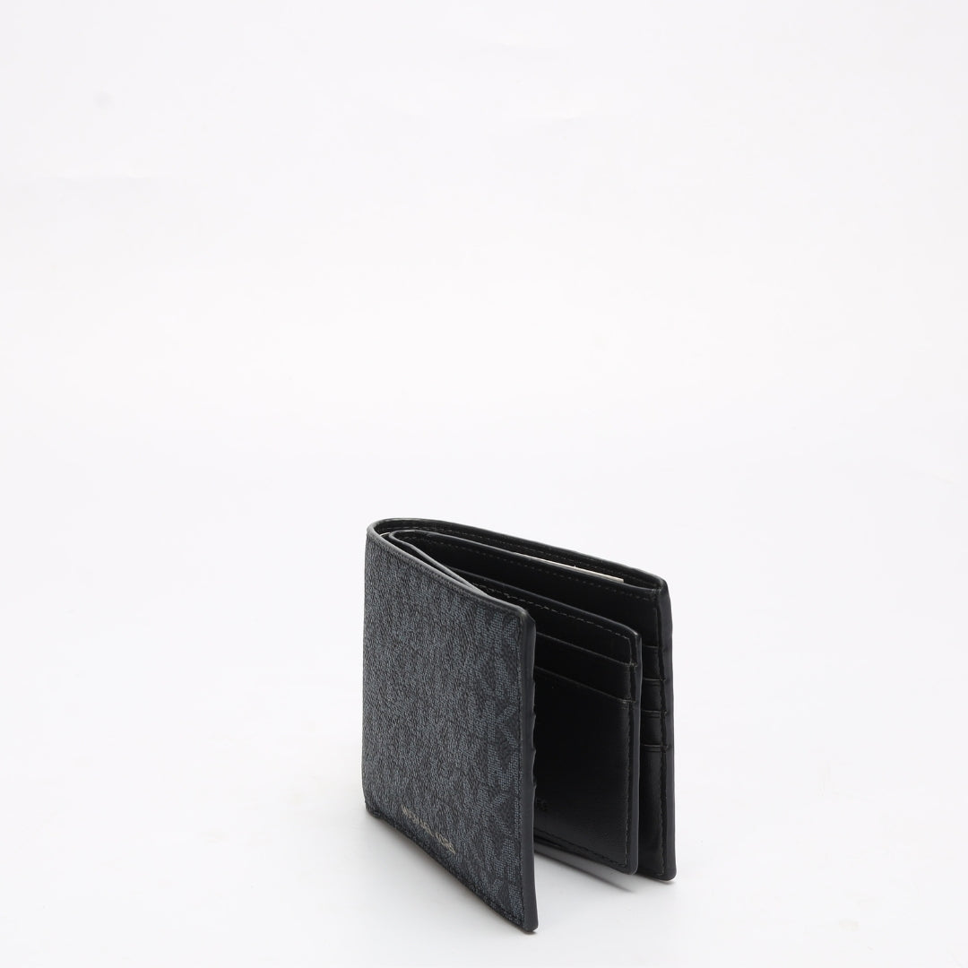 Michael Kors Harrison Logo Billfold Wallet With Passcase