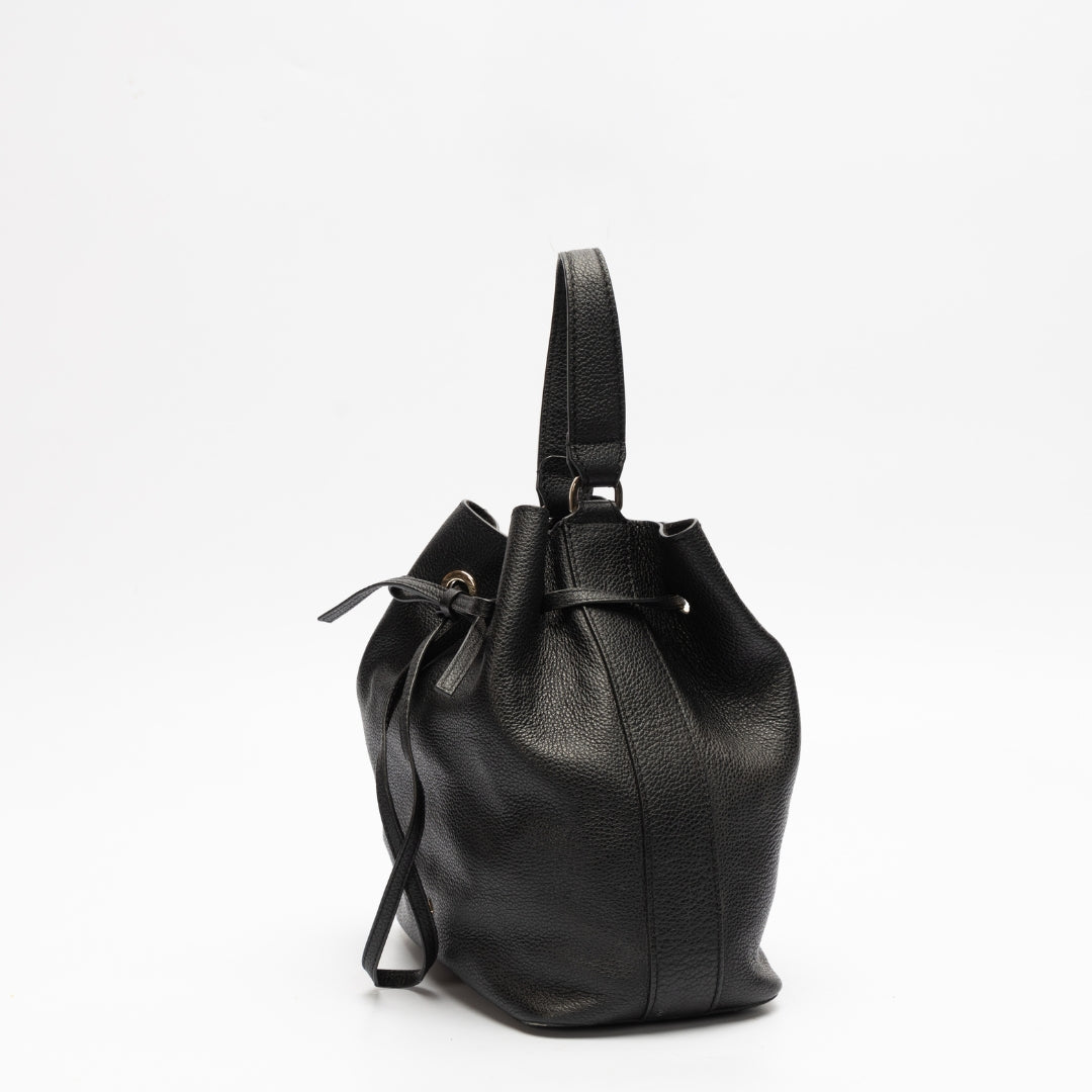 Furla Costanza Leather Bucket Bag