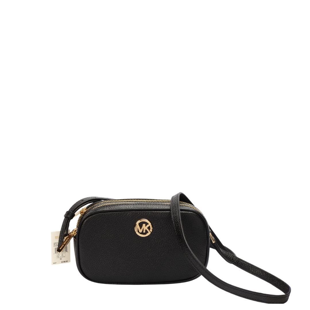 Michael Kors Black Fulton Crossbody Bag - Main Image