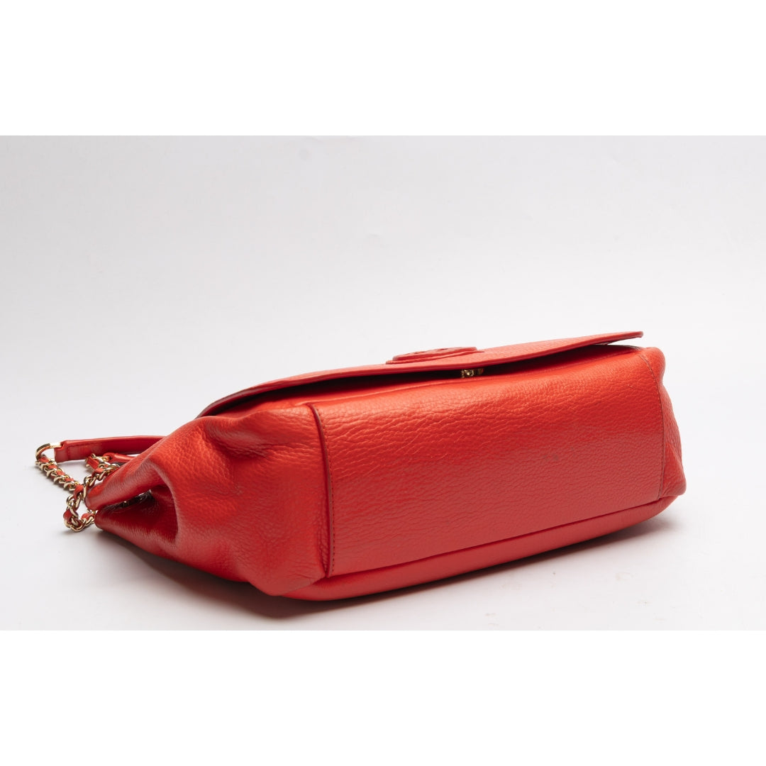 Tory Burch Red Marion Flap Shoulder Bag