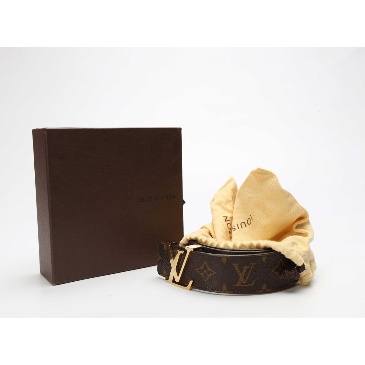Louis Vuitton Monogram Reversible Belt