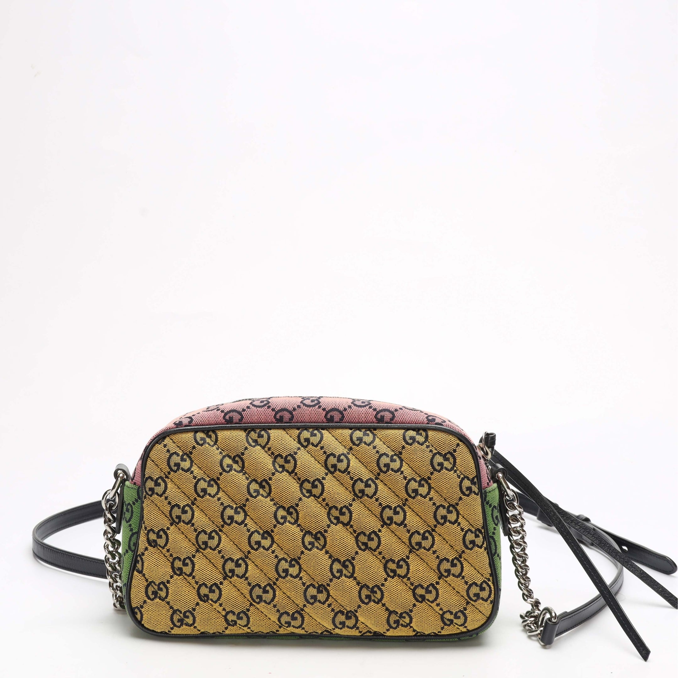 Gucci GG Canvas Marmont Multicolor Crossbody Bag