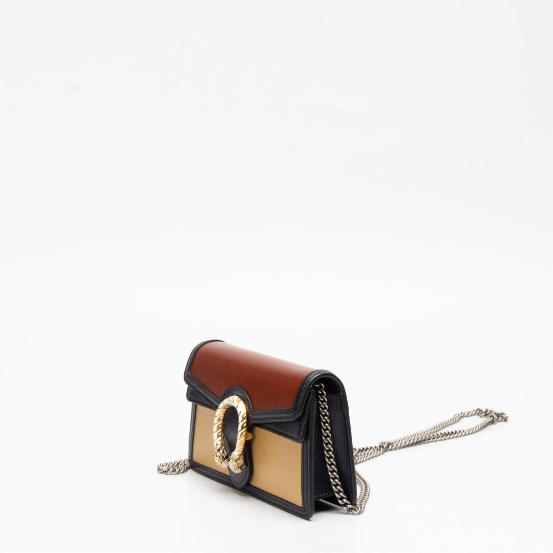 Gucci Dionysus Super Mini Tri-color Crossbody Bag
