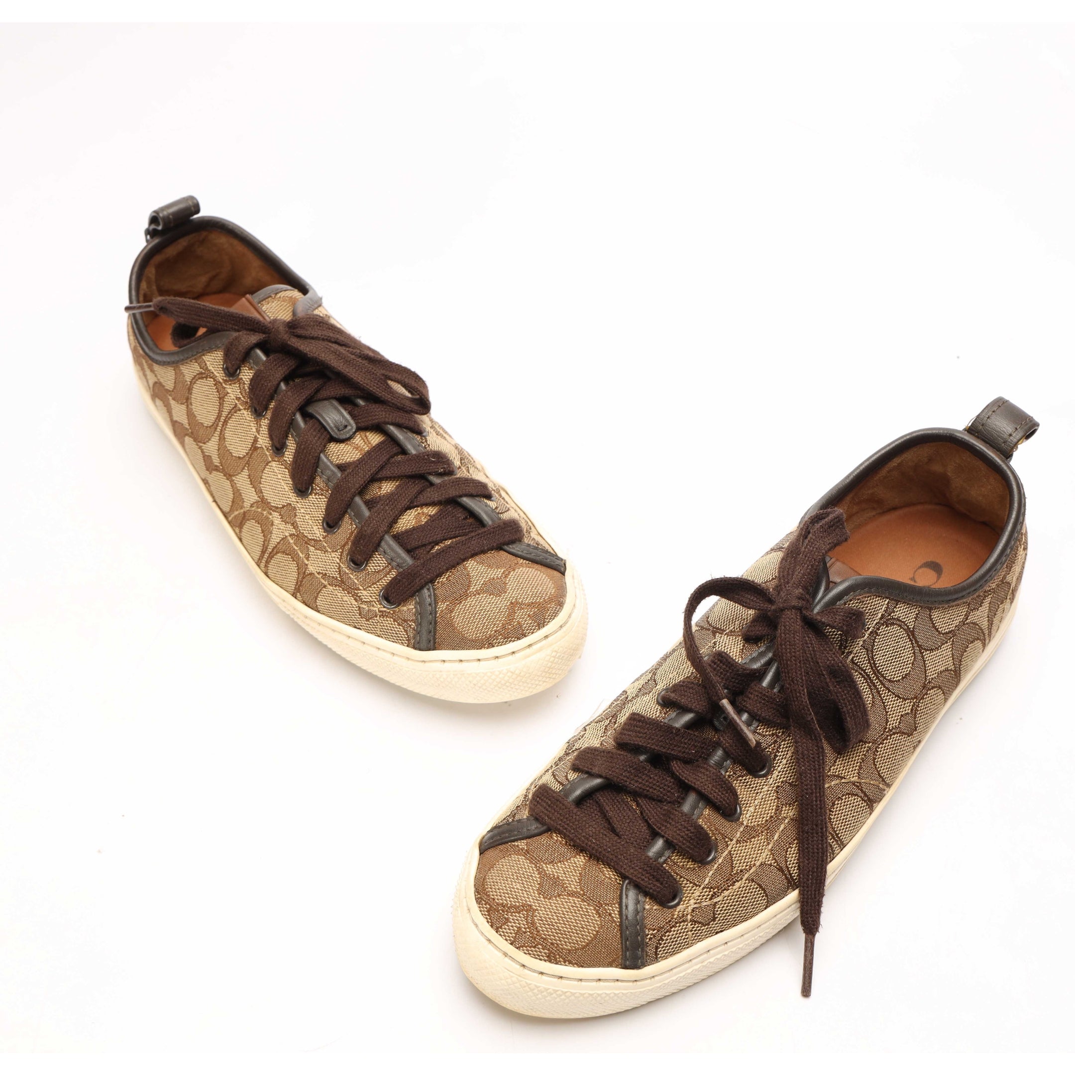 Coach Low-Top Lace-Up Sneakers