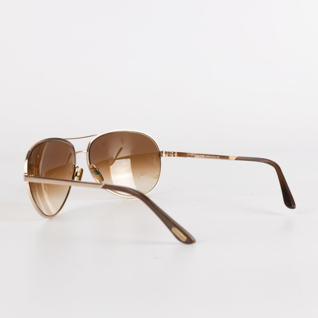 Tom Ford Charles Aviator Sunglasses