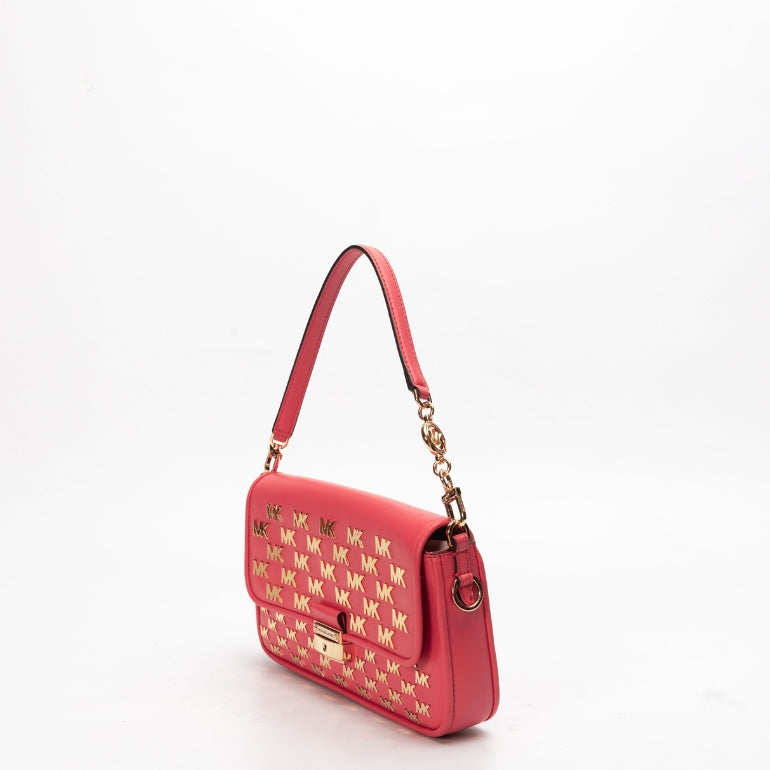 Michael Kors Bradshaw Logo Embellished Convertible Shoulder Bag