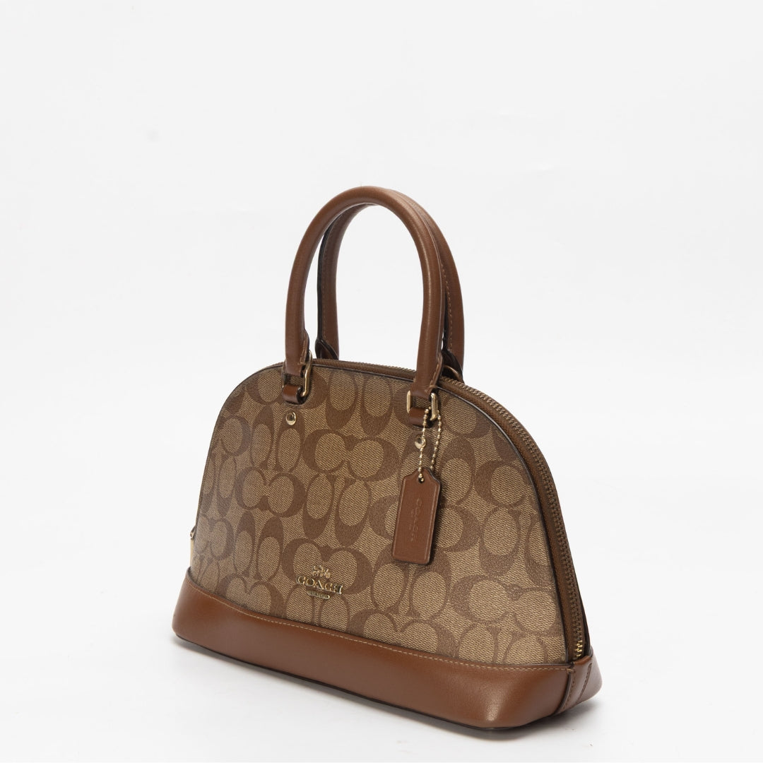 Coach Signature Canvas Sierra Satchel
