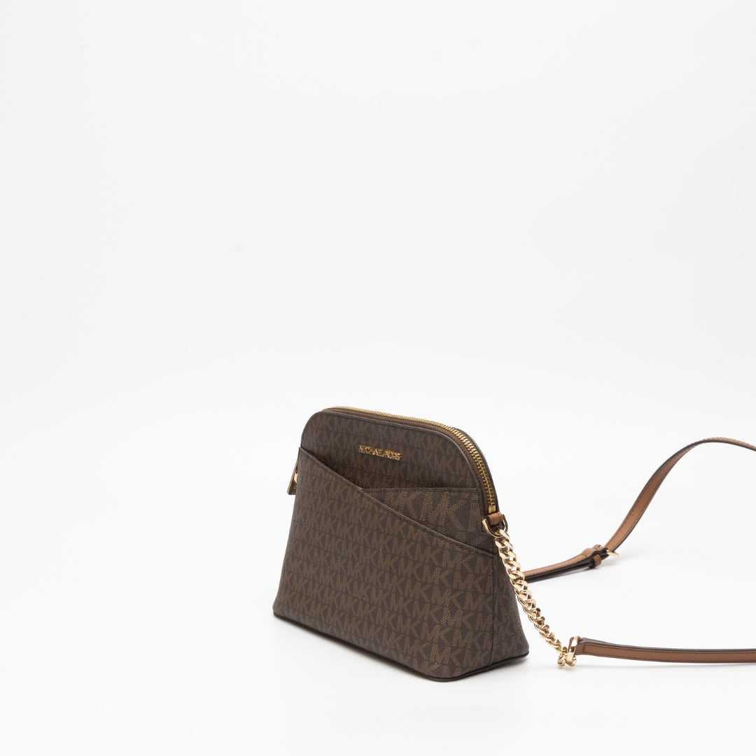 Michael Kors MK Jet Set Travel Dome Crossbody Bag