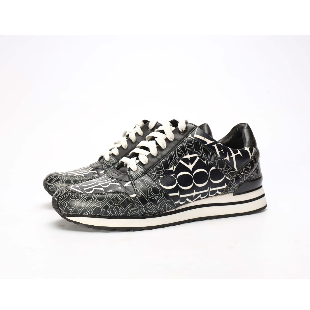 Michael Kors Billie Logo Print Low-Top Trainers