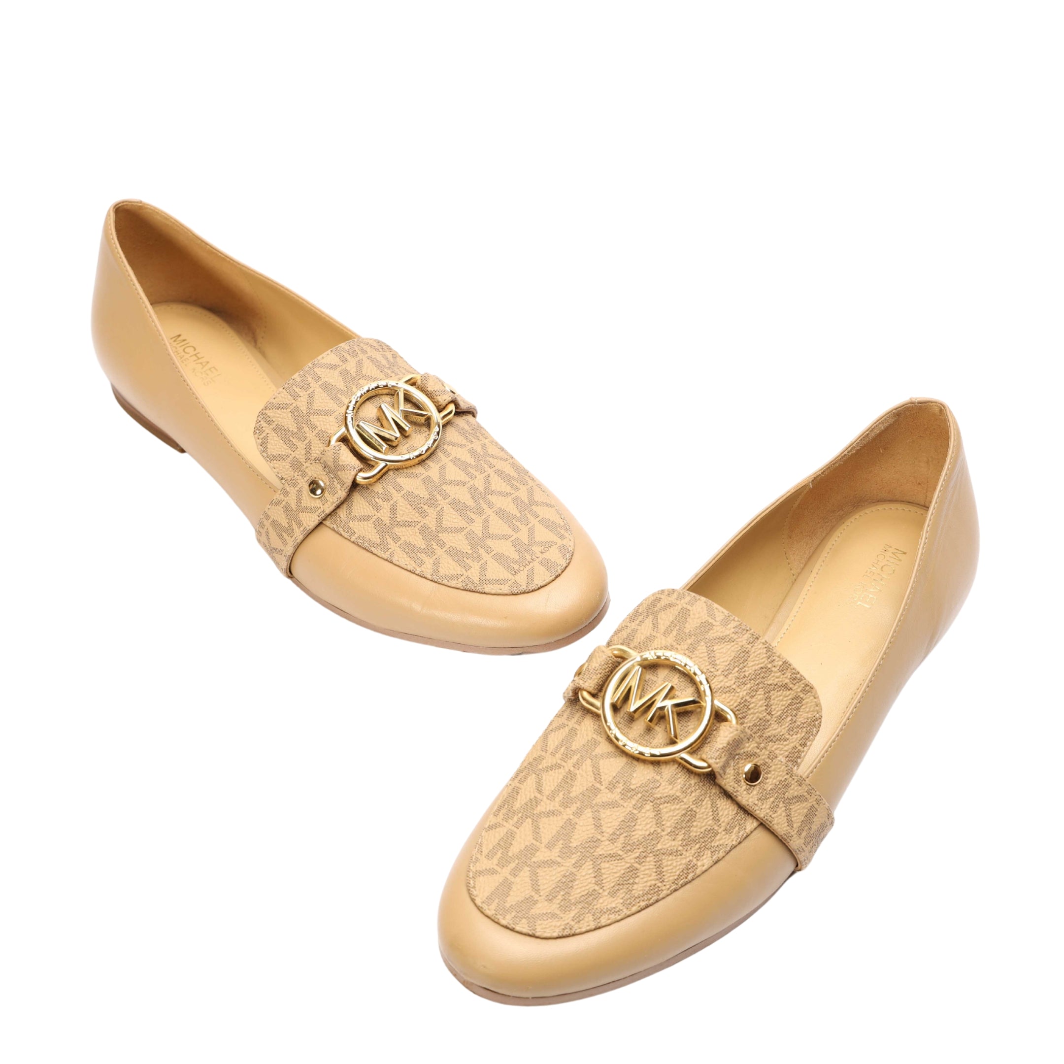 Michael Kors Mandy Logo Moccasin Loafers
