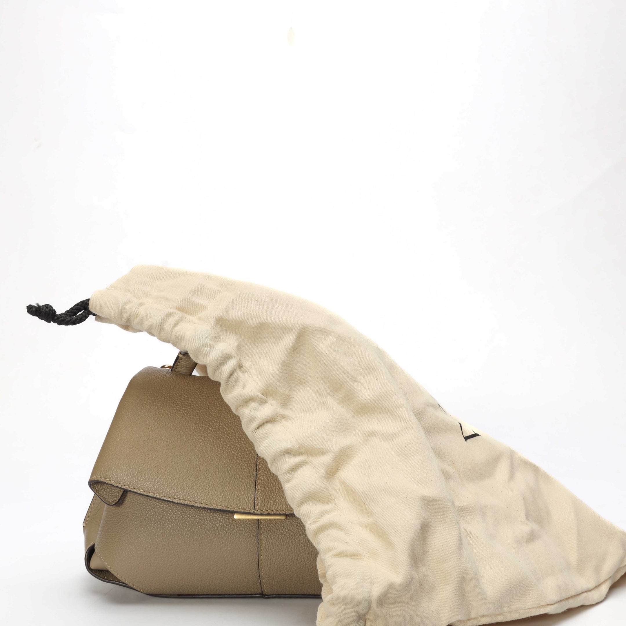 Polene Mokki Mini Edition Taupe Sling Bag