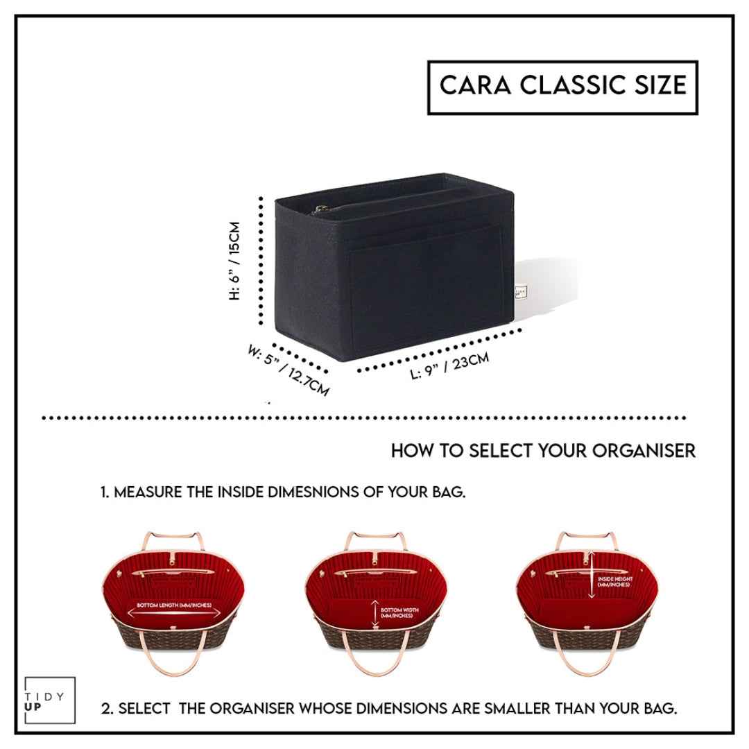 Classic Bag Organiser - 4 Colours Available
