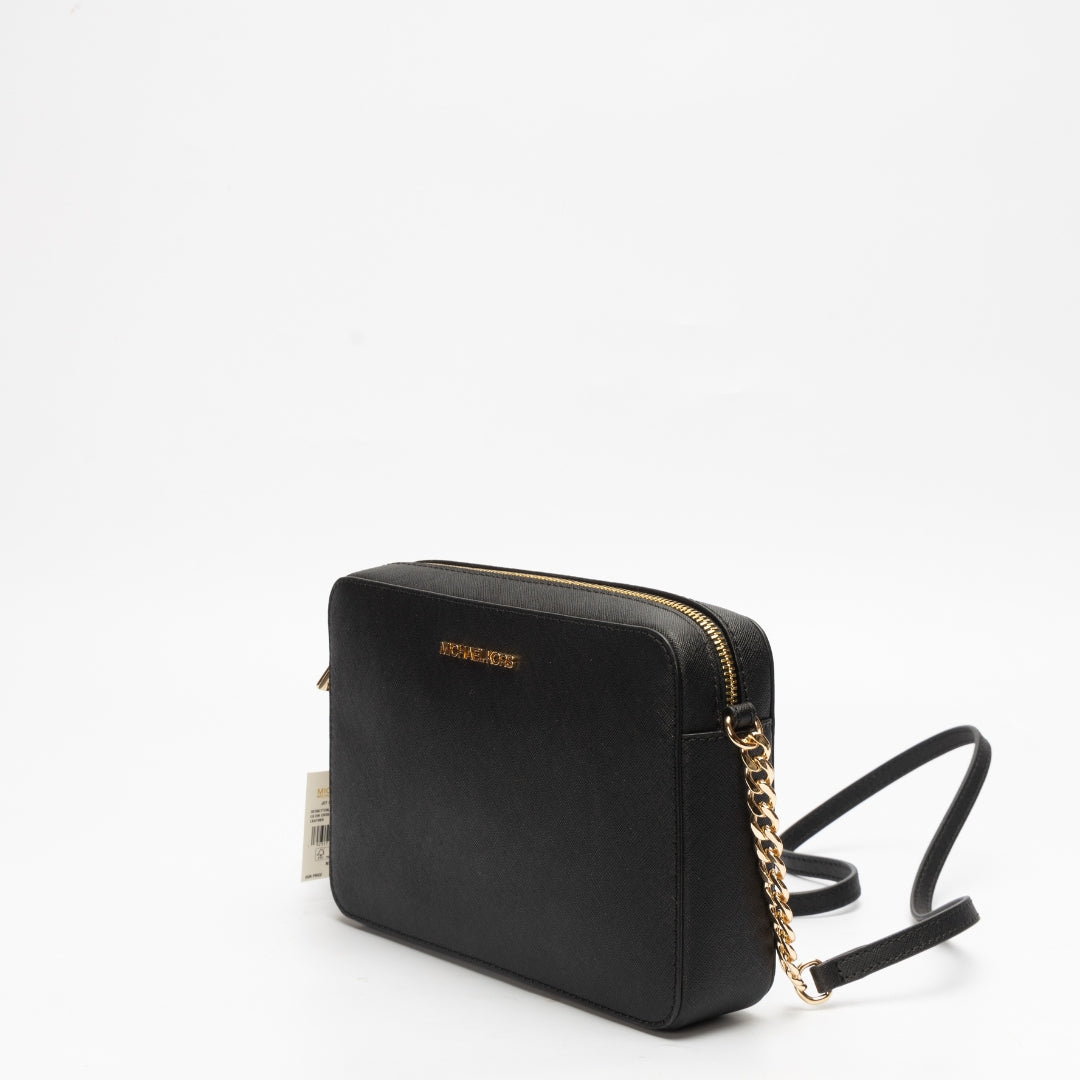 Michael Kors Jet Set Saffiano Leather Crossbody Bag