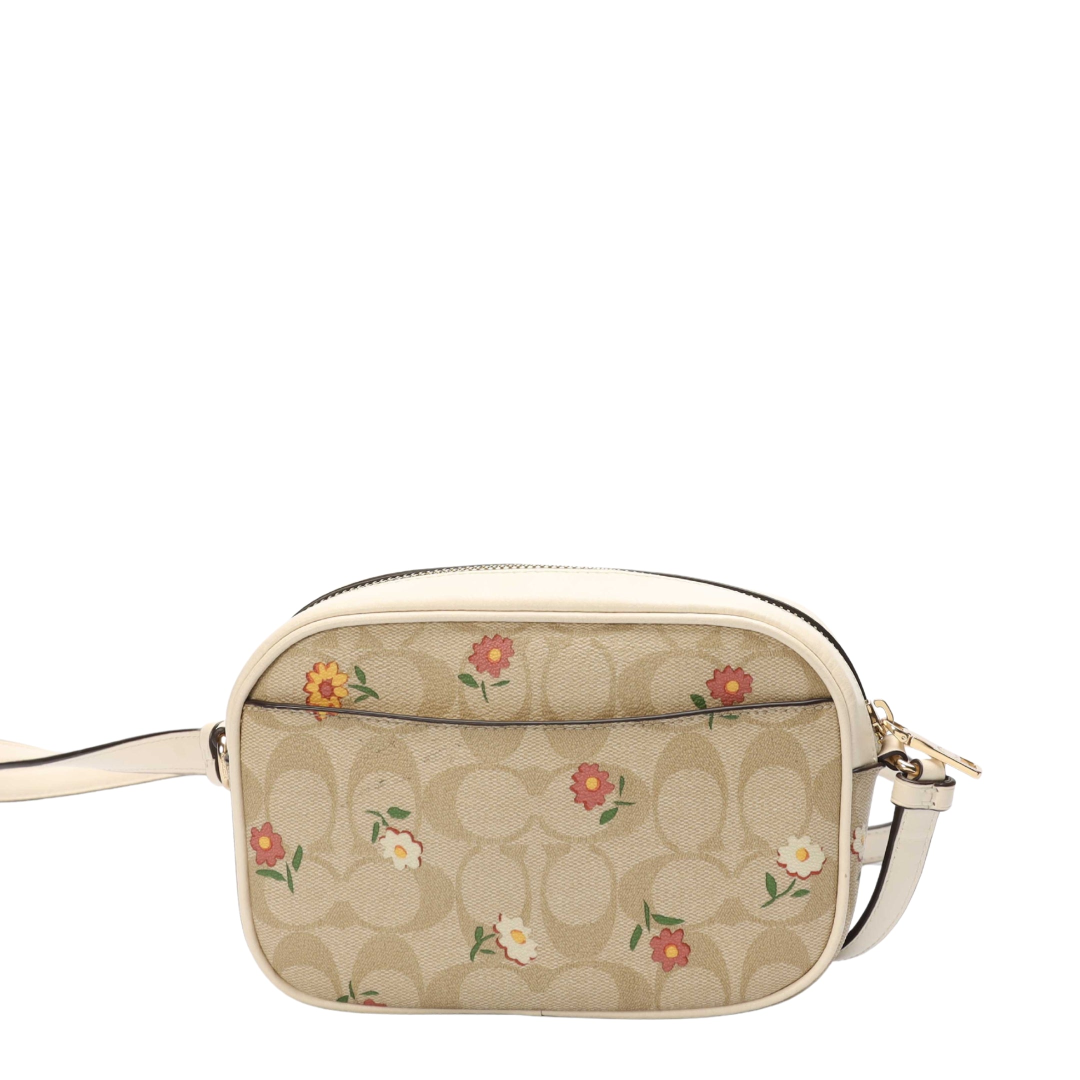 Coach White Mini Jamie Camera Bag