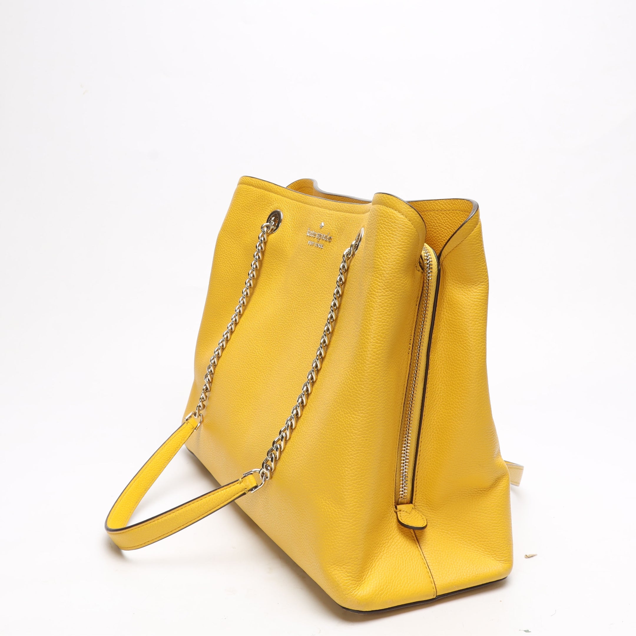 Kate Spade Yellow Jordyn Chain Tote