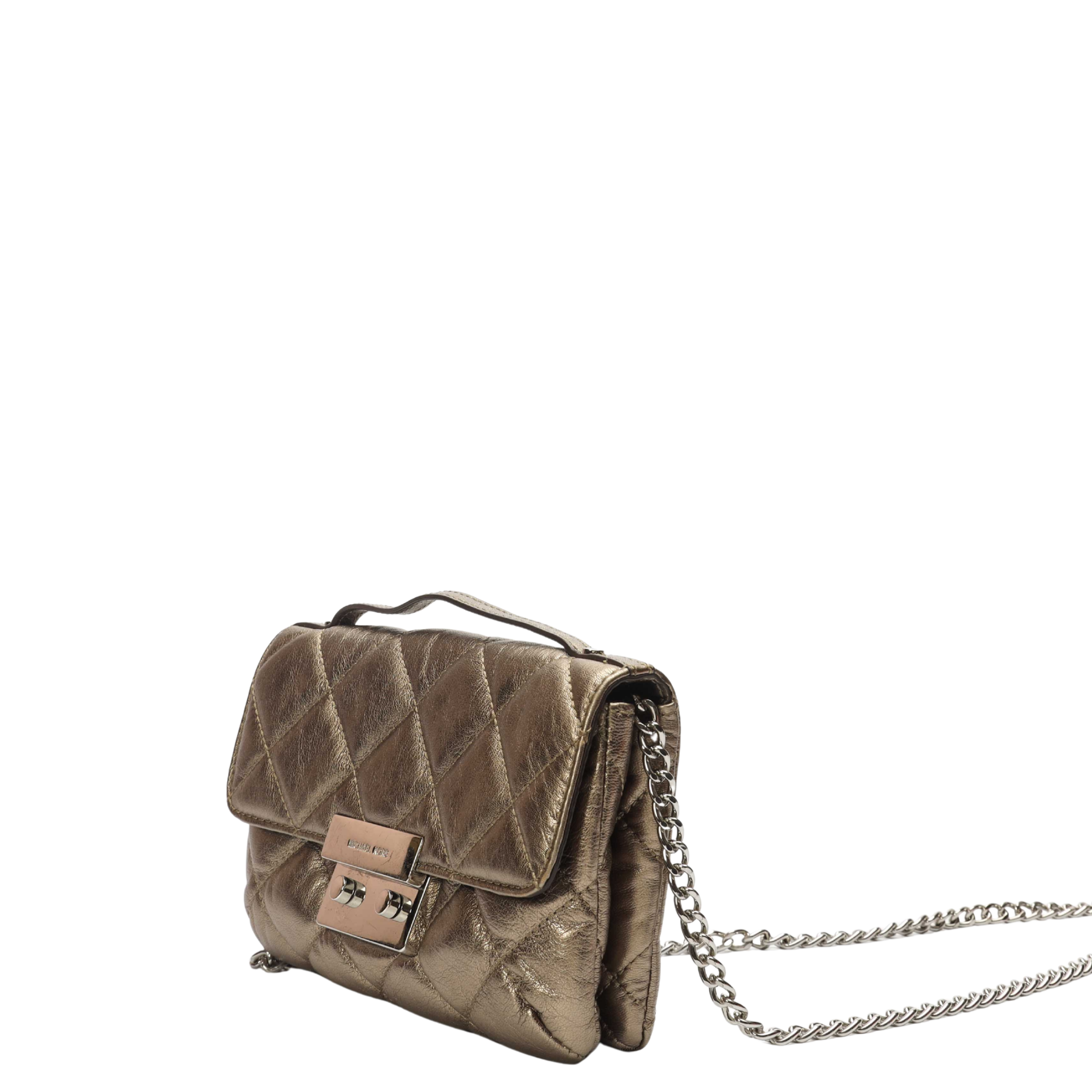 Michael Kors Sloan Small Quilted Leather Crossbody Bag