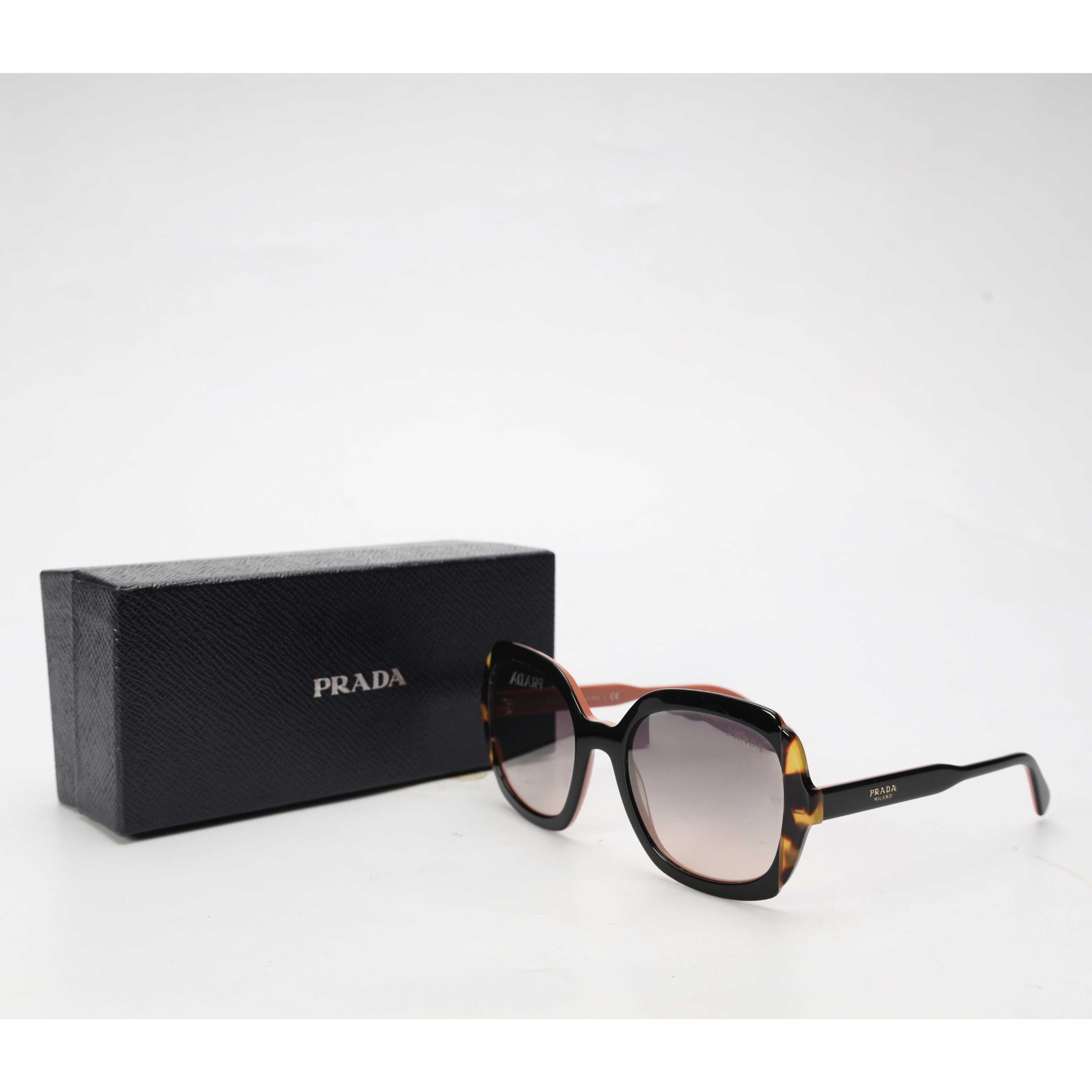 Prada Full-Rim Gradient Square Sunglasses