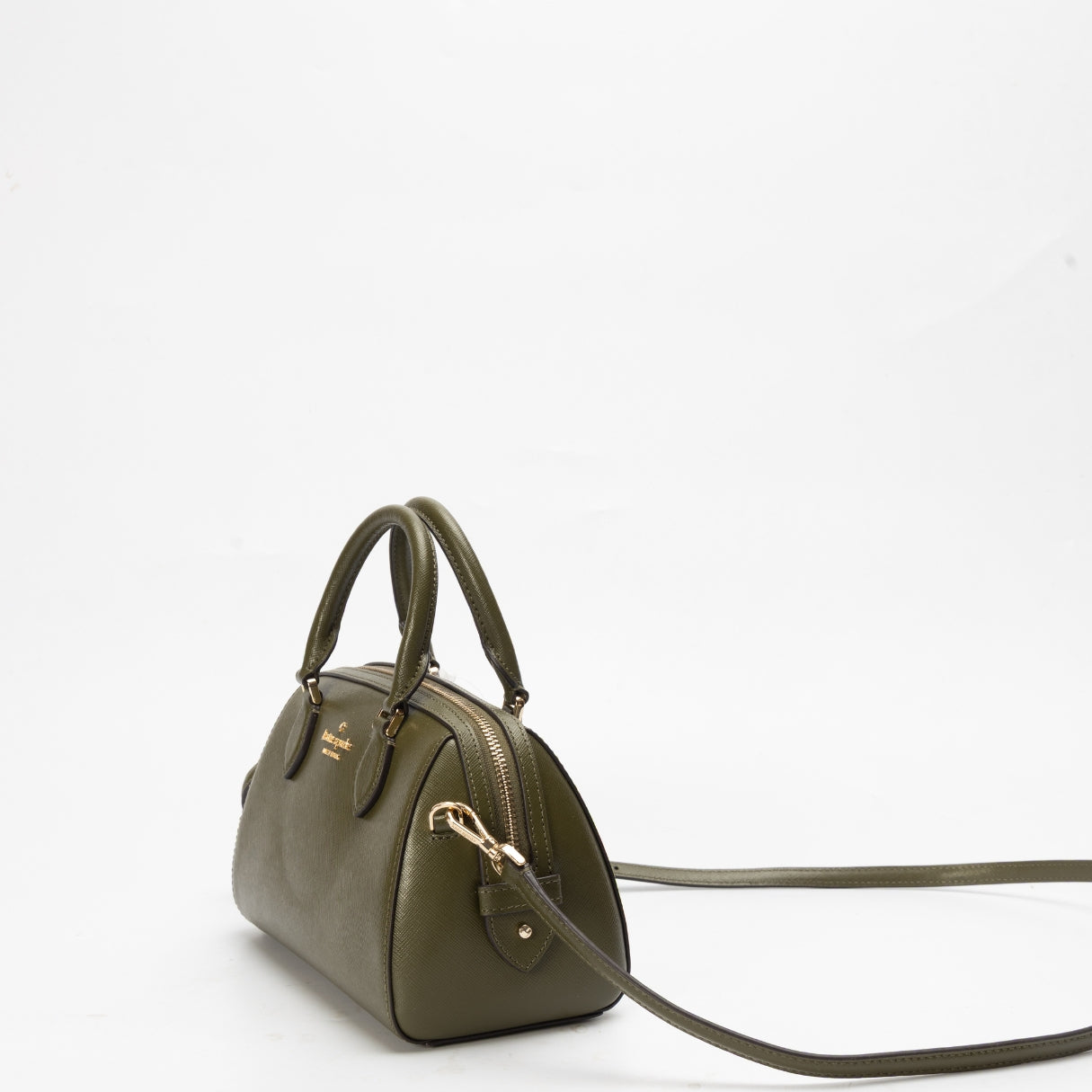 Kate Spade Green Madison Duffle Crossbody Bag