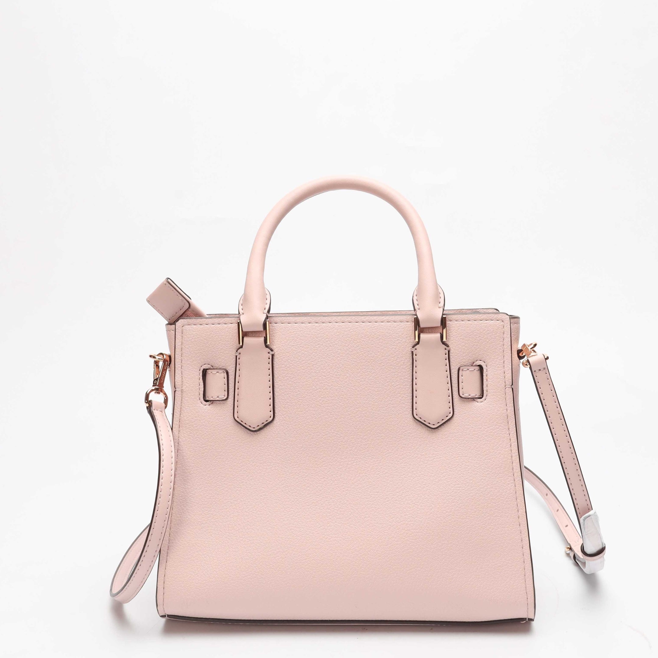 Michael Kors Hamilton Pink Patchwork Satchel