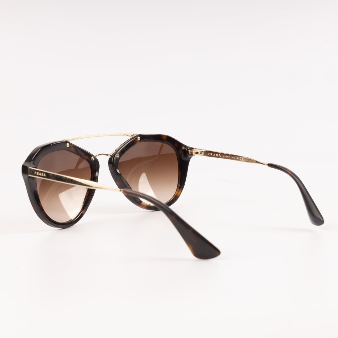 Prada Acetate Metal Cinema Sunglasses