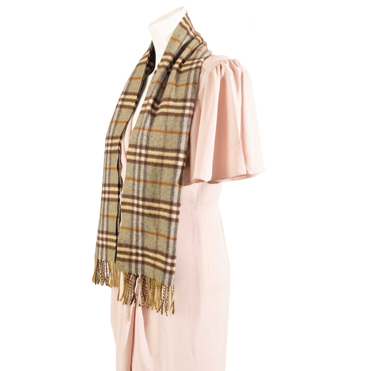 Burberry Classic Check Cashmere Scarf