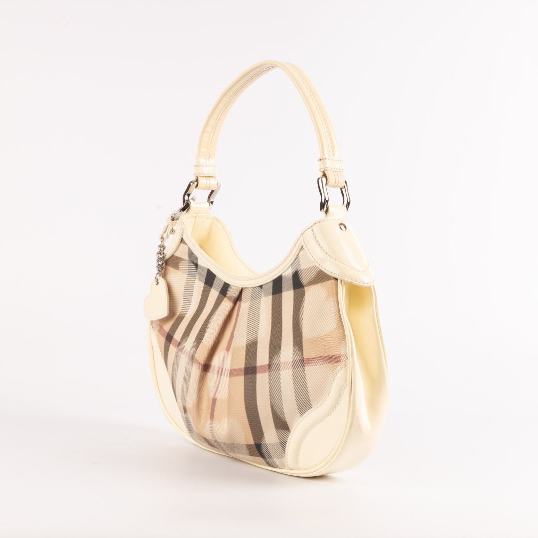 Burberry Nova Check PVC Shoulder Bag