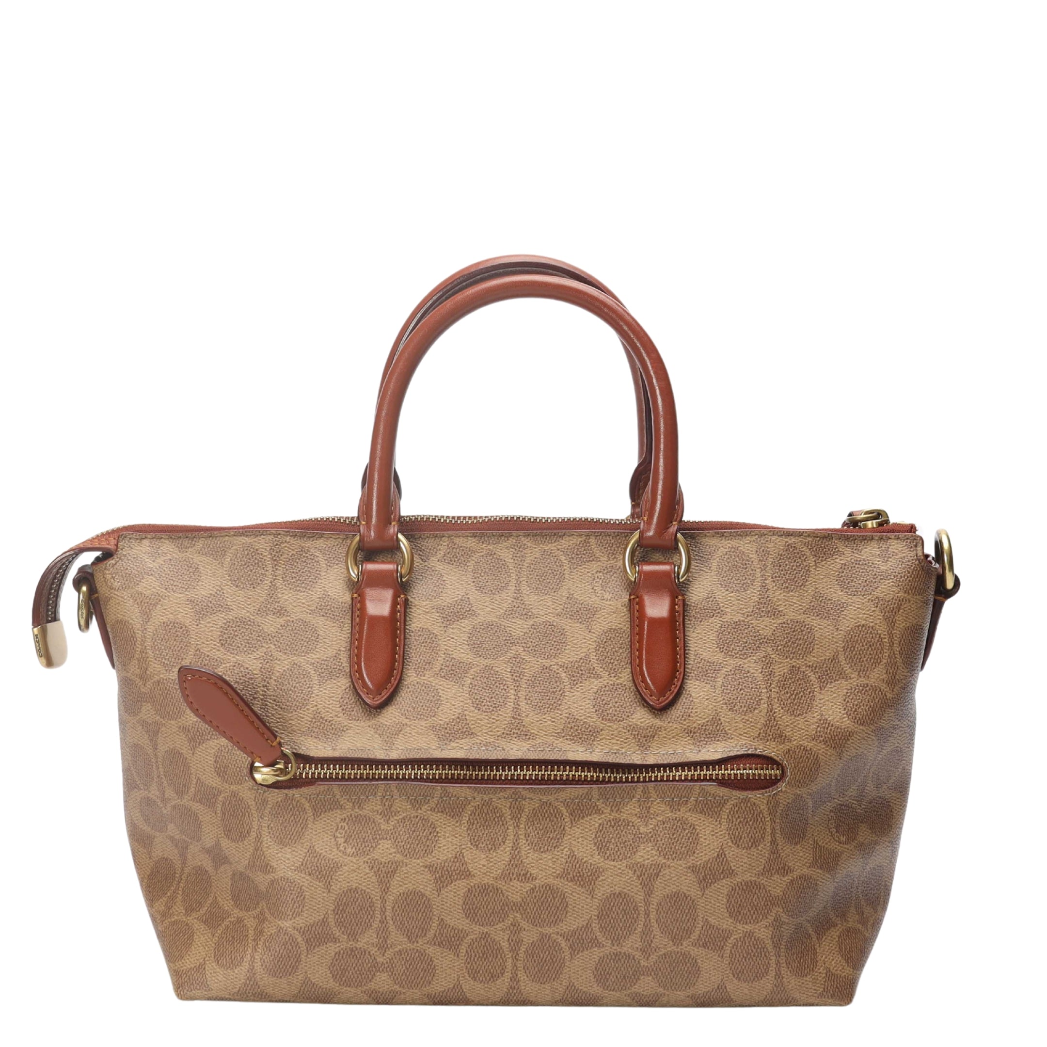 Coach Cara Signature Satchel