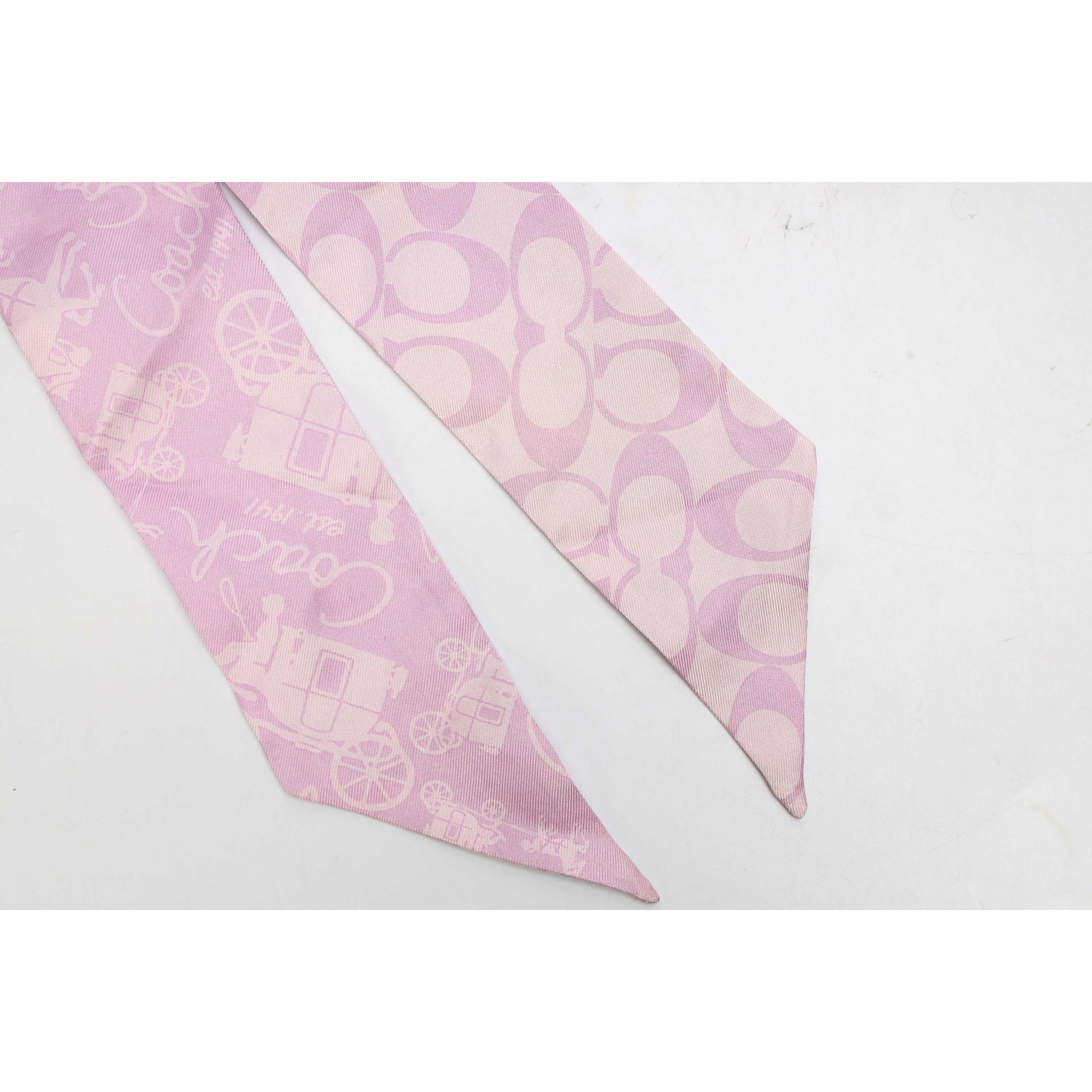 Coach Signature Skinny Scarf