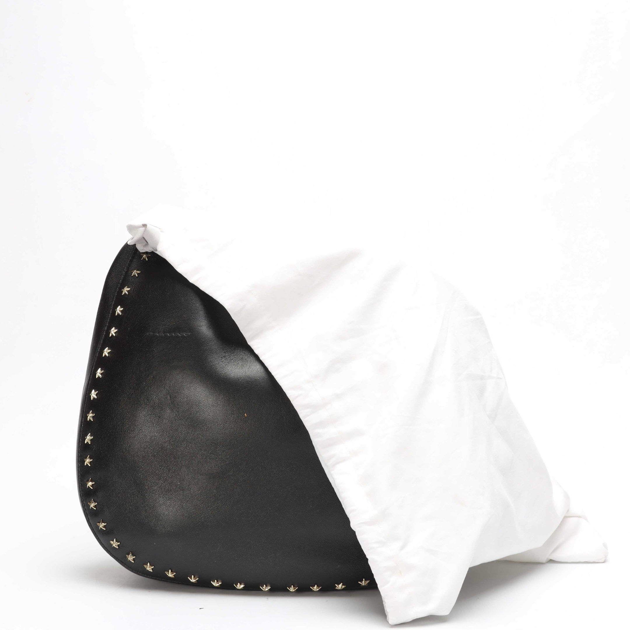 Jimmy Choo Stevie Black Hobo Bag