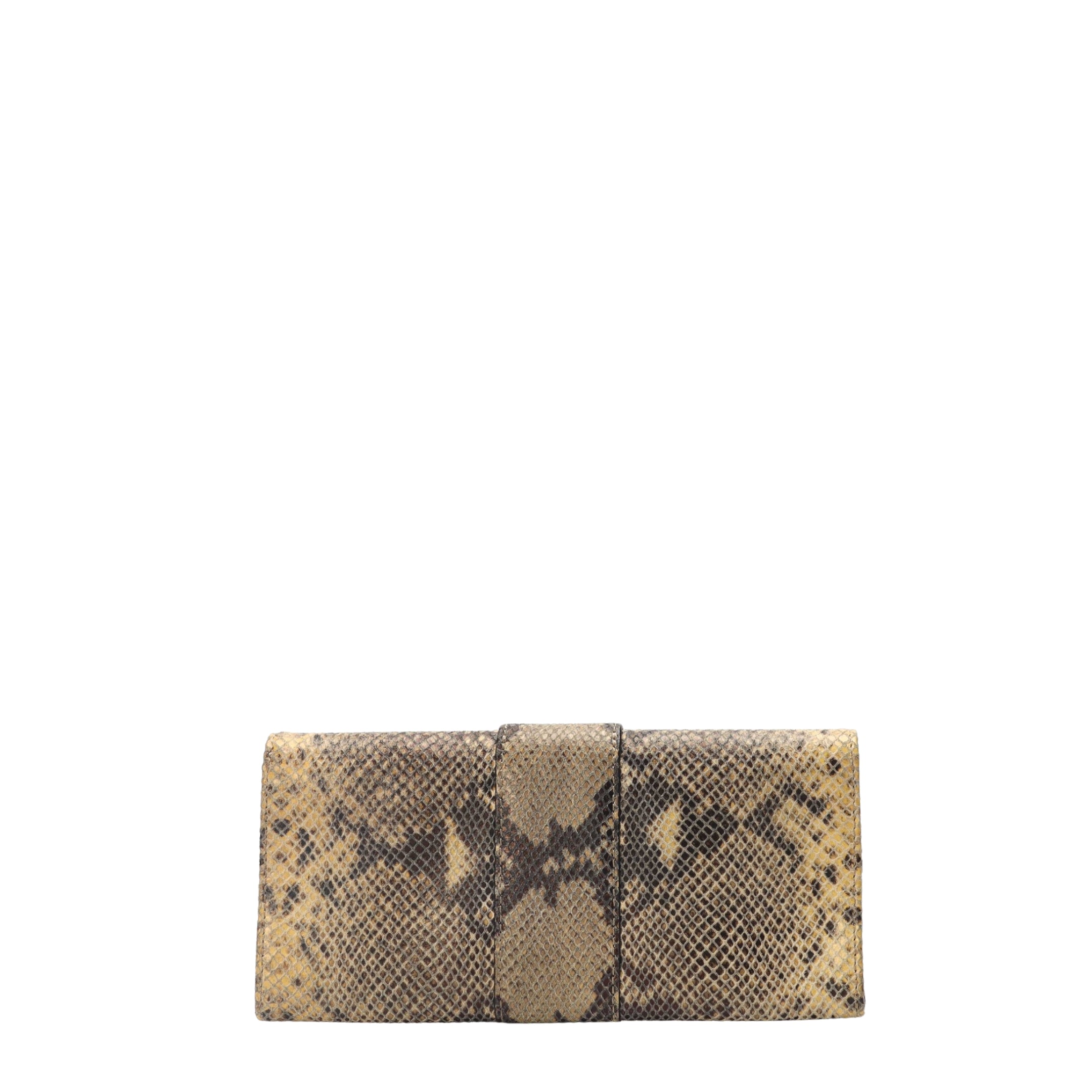 Michael Kors Python Clutch