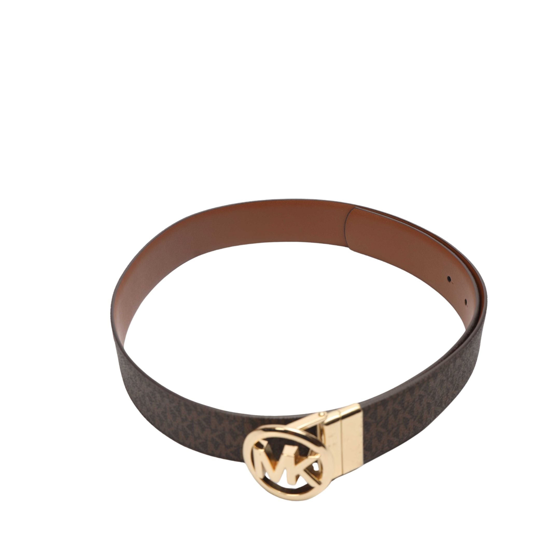 Michael Kors Signature Logo Reversible Belt