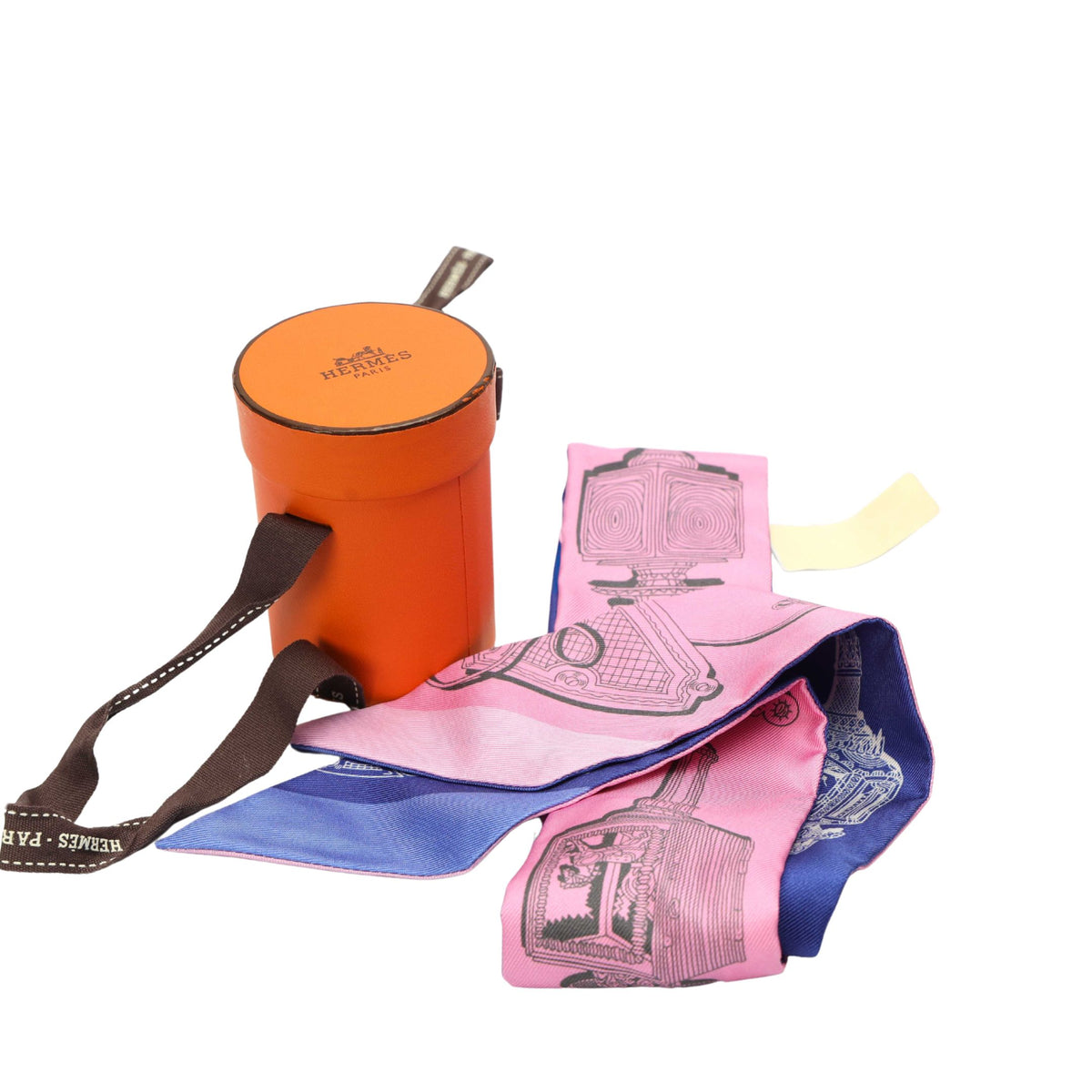 Hermes Merveilleuses Lanternes Twilly Scarf