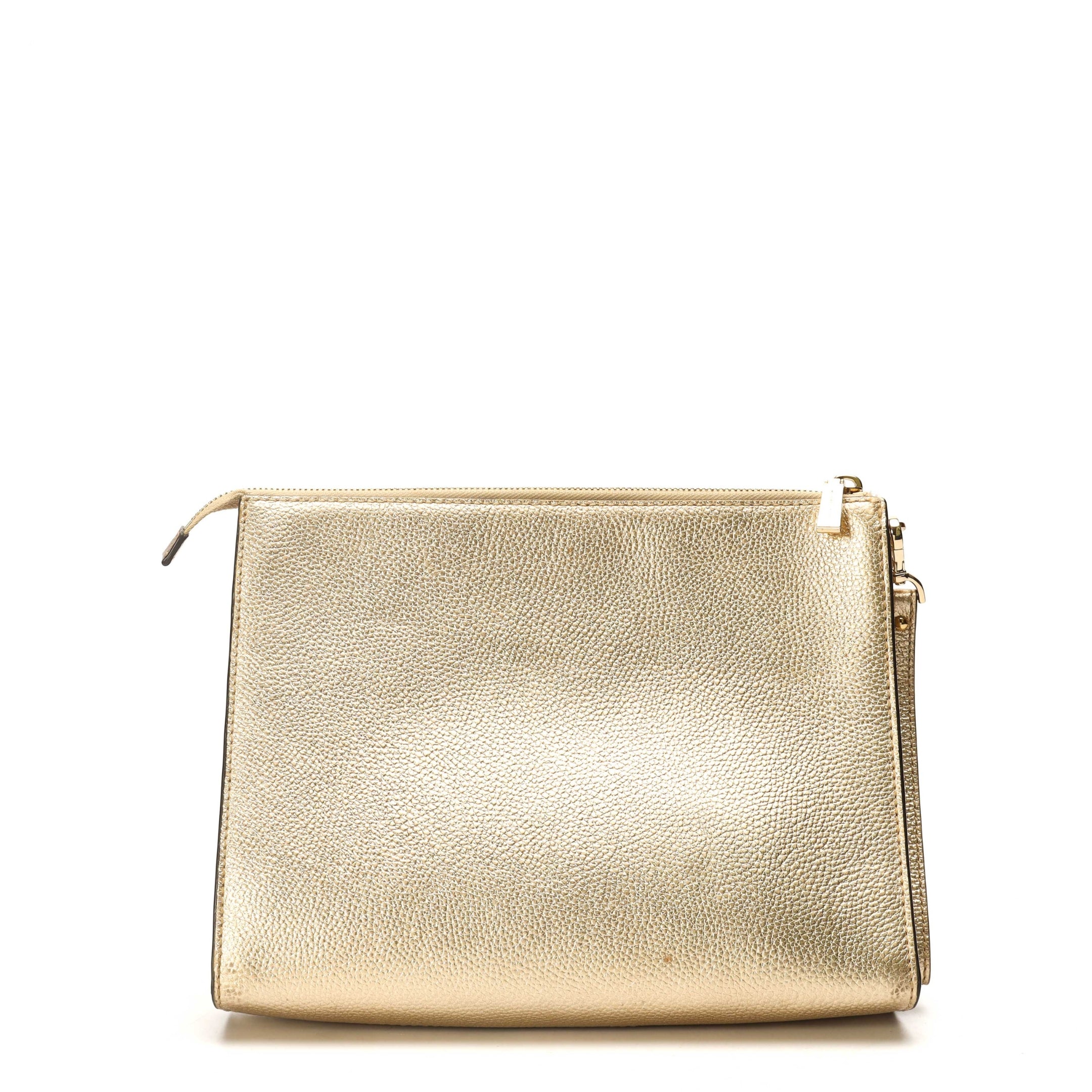 Michael Kors Gold Metallic Clutch