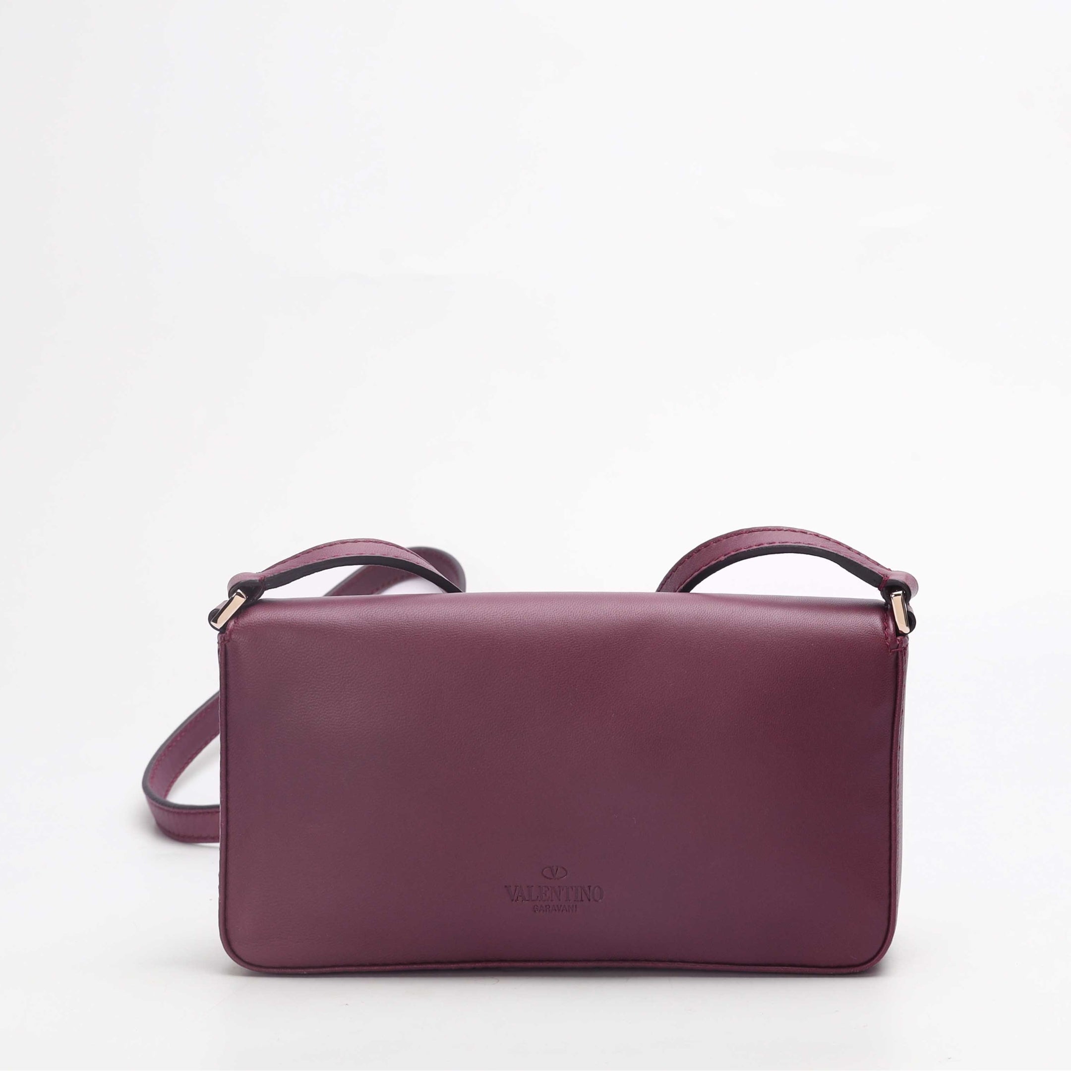 Valentino Purple Bow Crossbody Bag