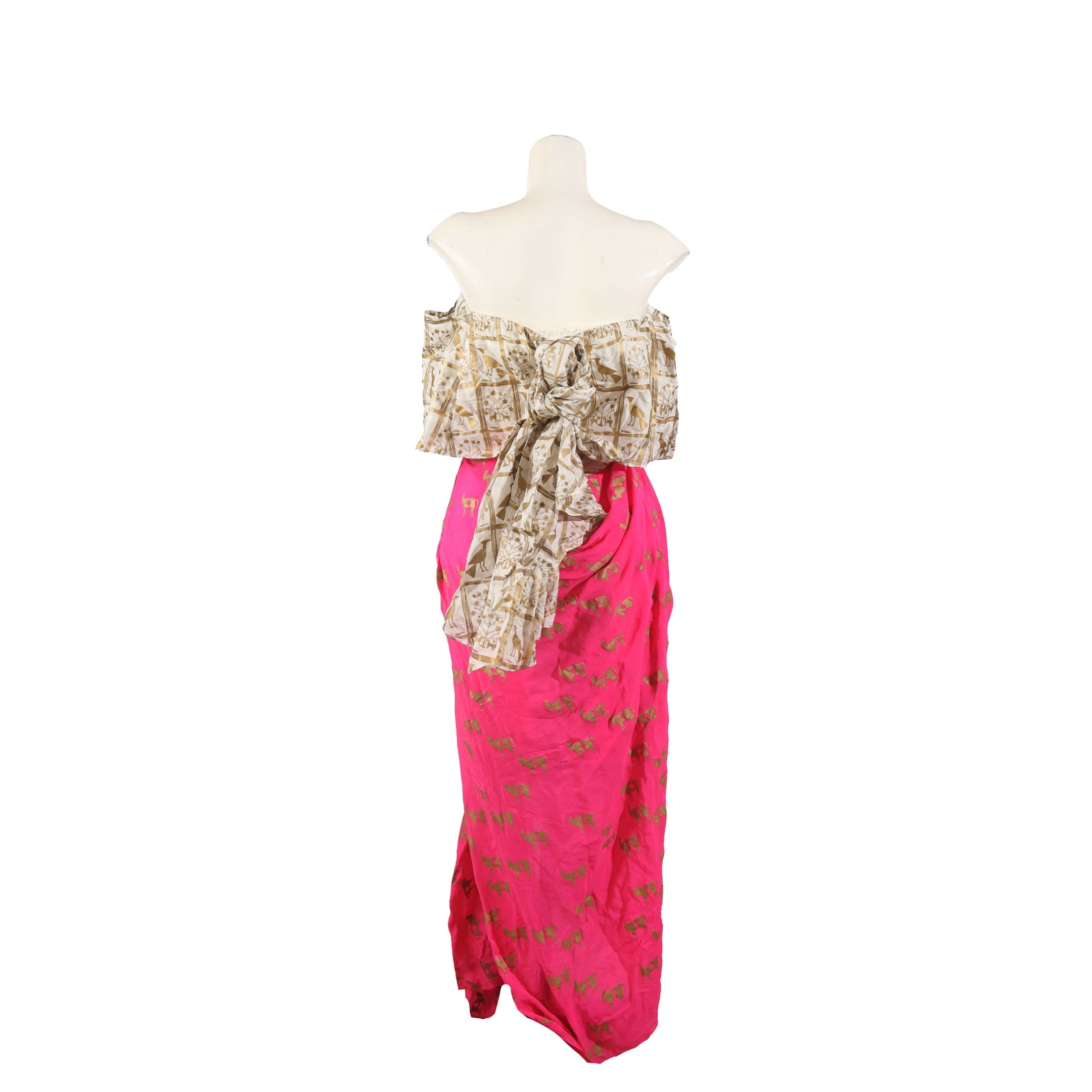 Masaba Draped Skirt Set