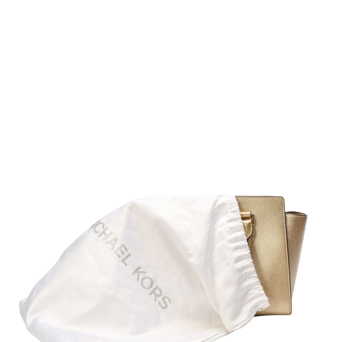Michael Kors Selma Gold Satchel