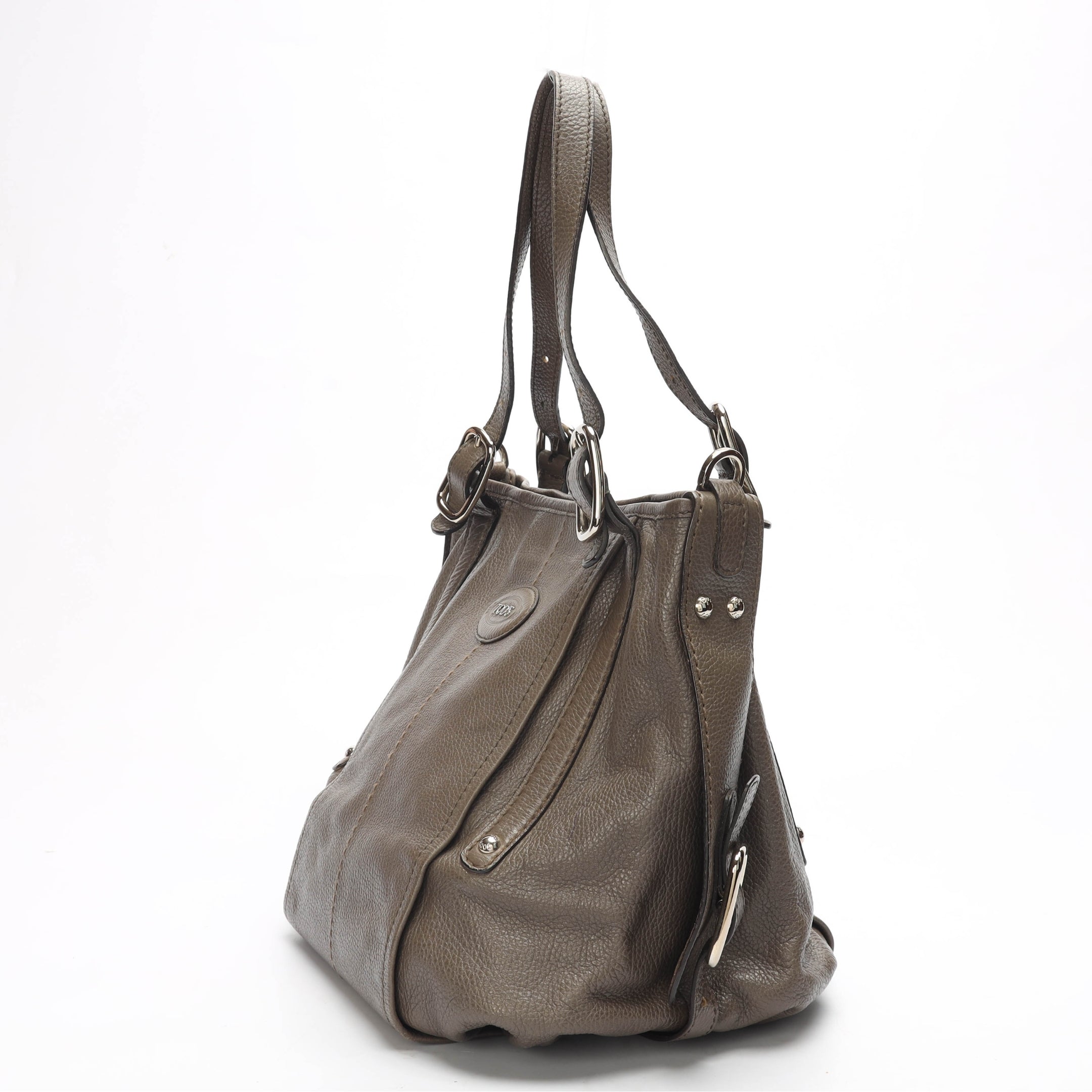Tod's Grey G-Line Easy Sacca Tote