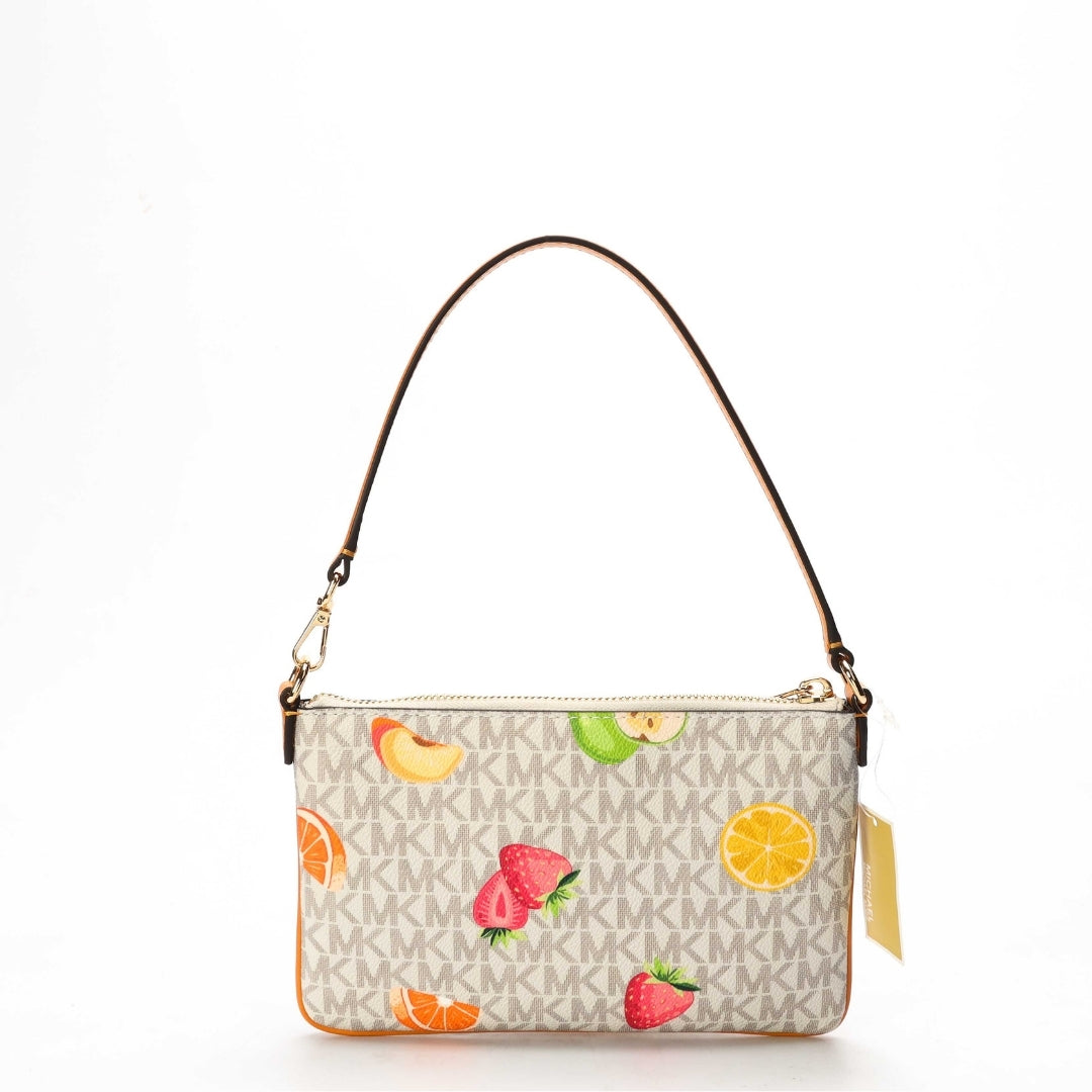 Michael Kors Jet Set Travel Small Printed Logo Wristlet