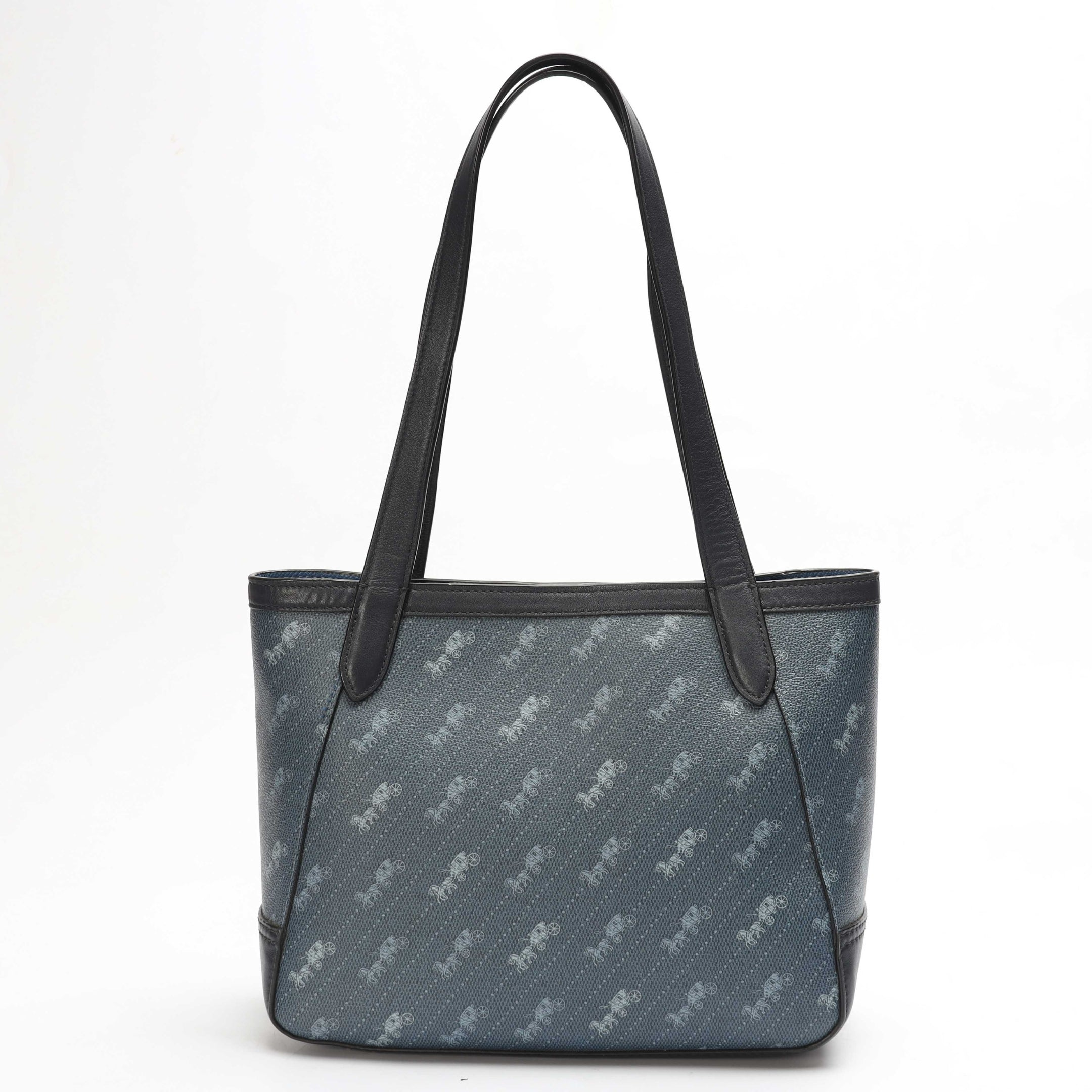 Coach Horse & Carriage Dot Print Tote