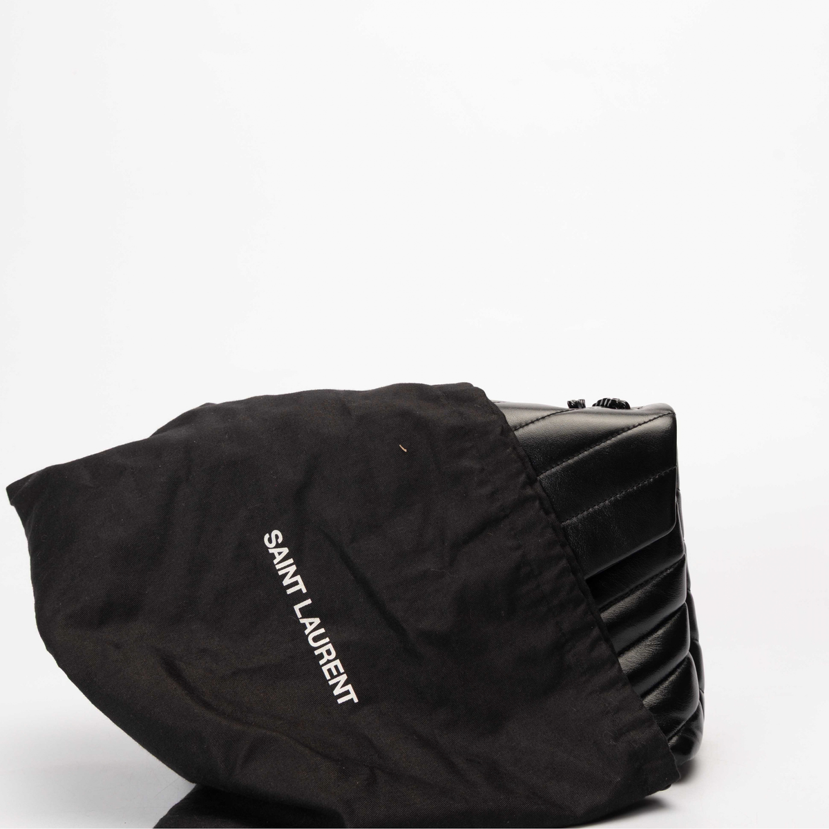 Saint Laurent Black Convertible Shoulder Bag