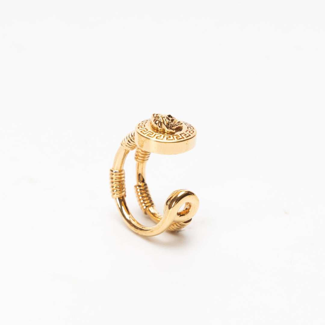 Versace Safety Pin Ring