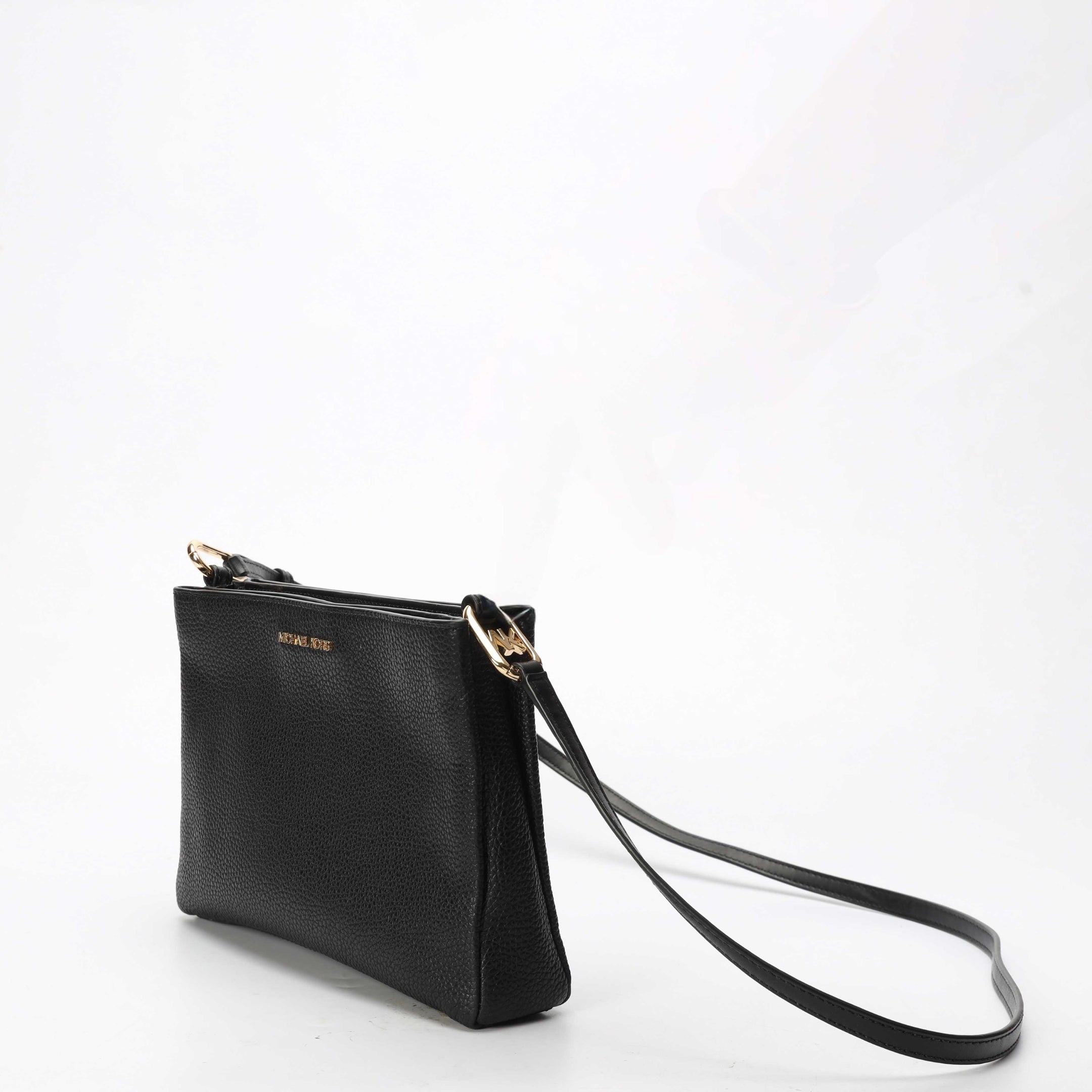 Michael Kors Black Trisha Cross Body Bag