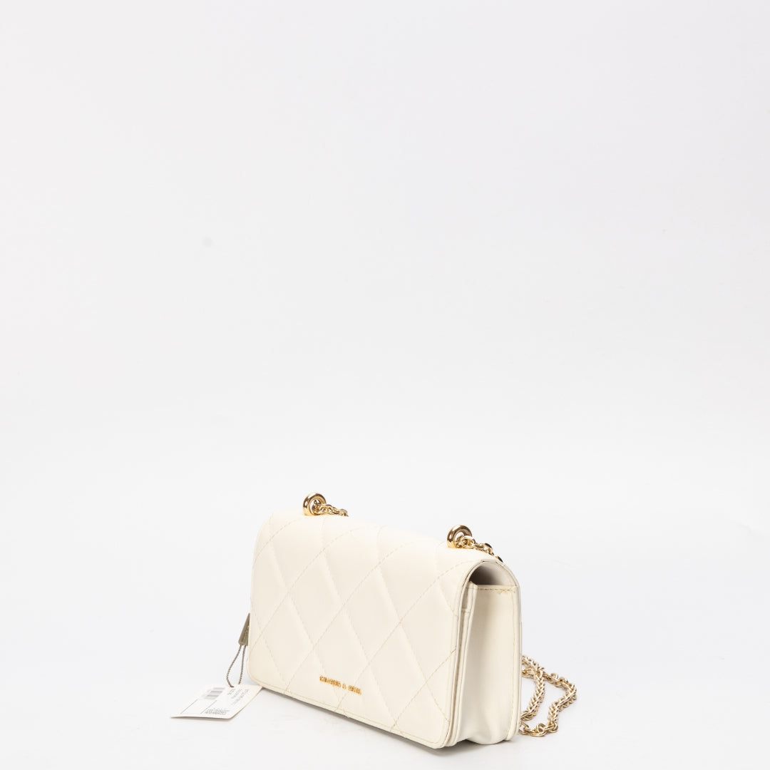 Charles & Keith Paffuto Chain Handle Quilted Shoulder Bag