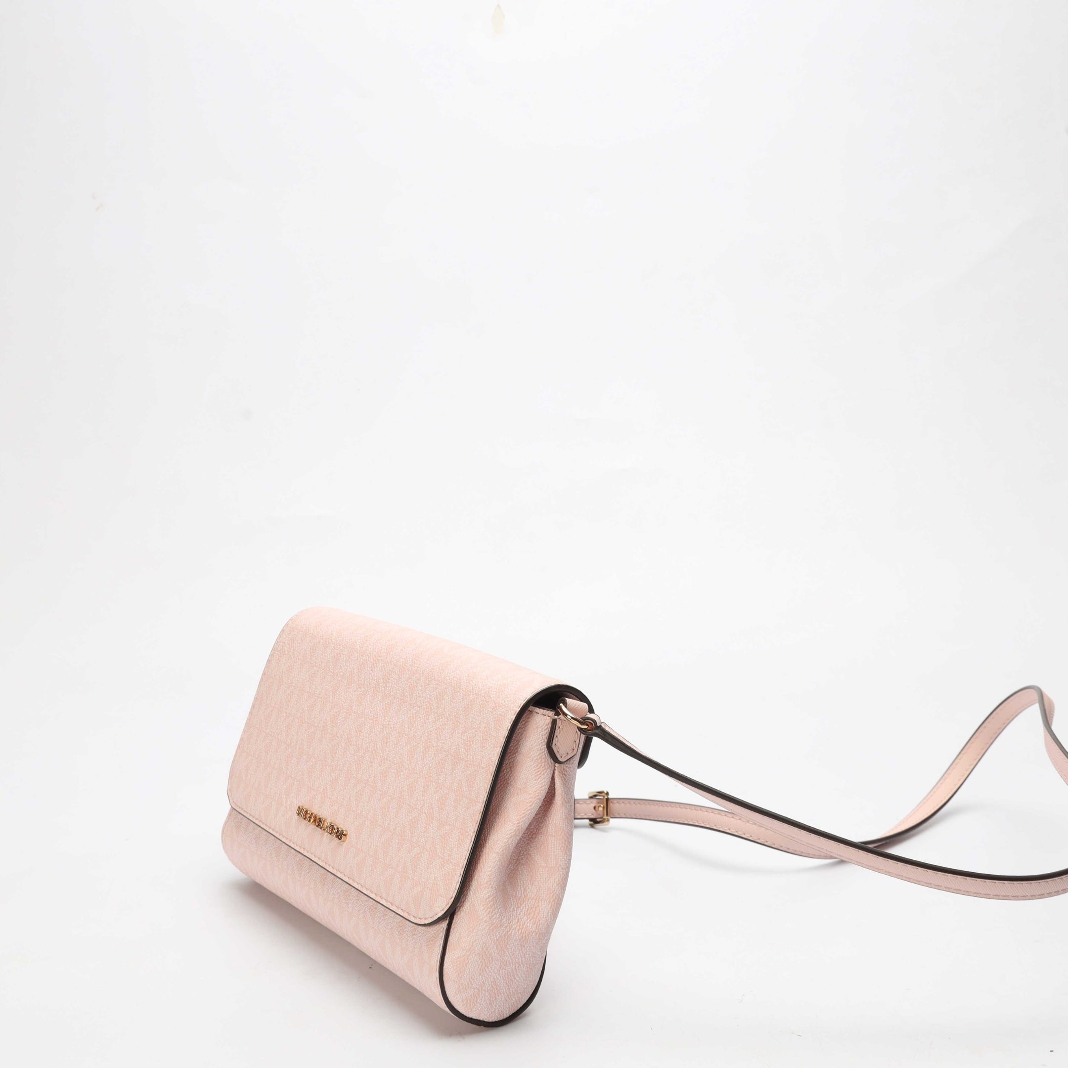 Michael Kors Pink Logo Crossbody Bag