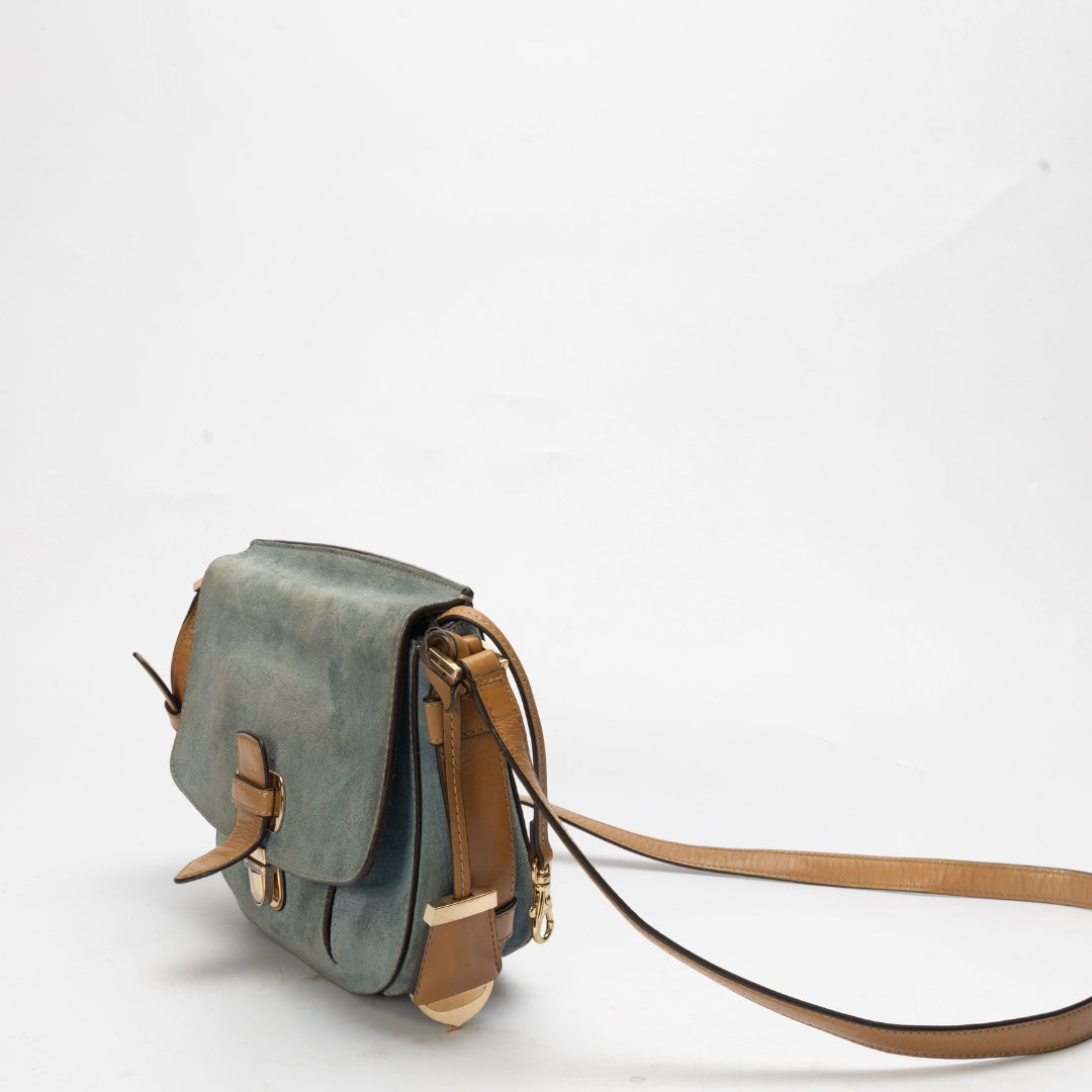 Michael Kors Romy Suede Crossbody Bag