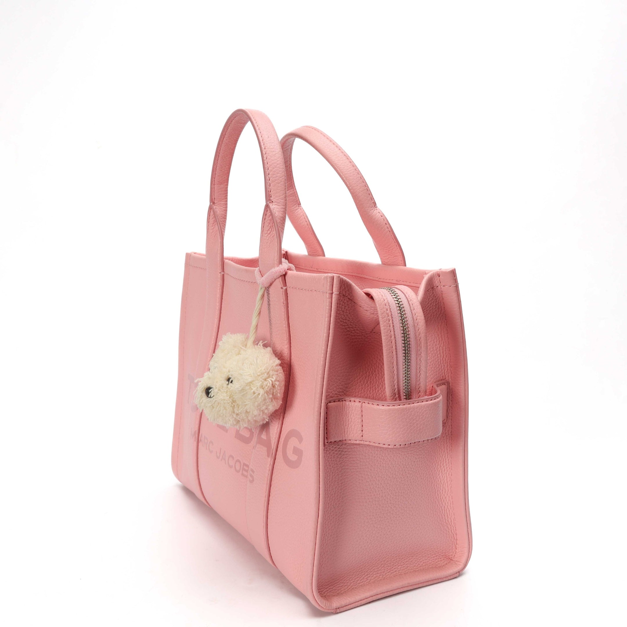Marc Jacobs The Leather Medium Pink Tote