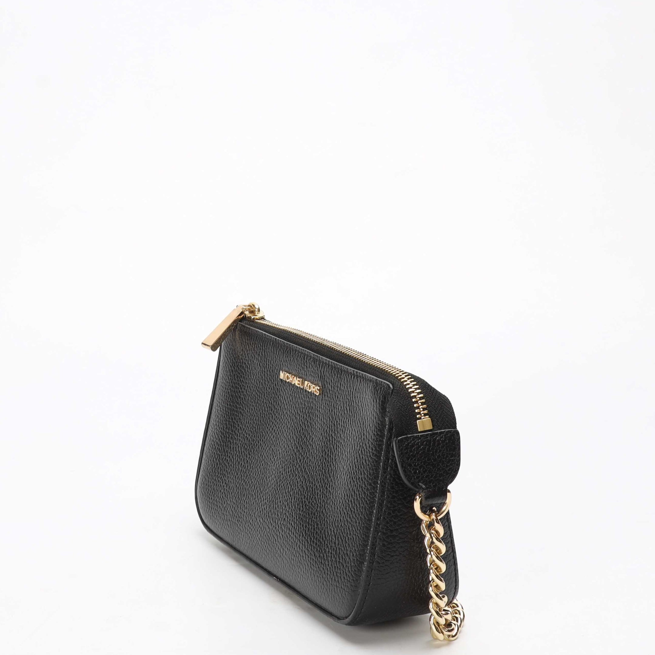 Michael Kors Black Jet Set Chain Wallet