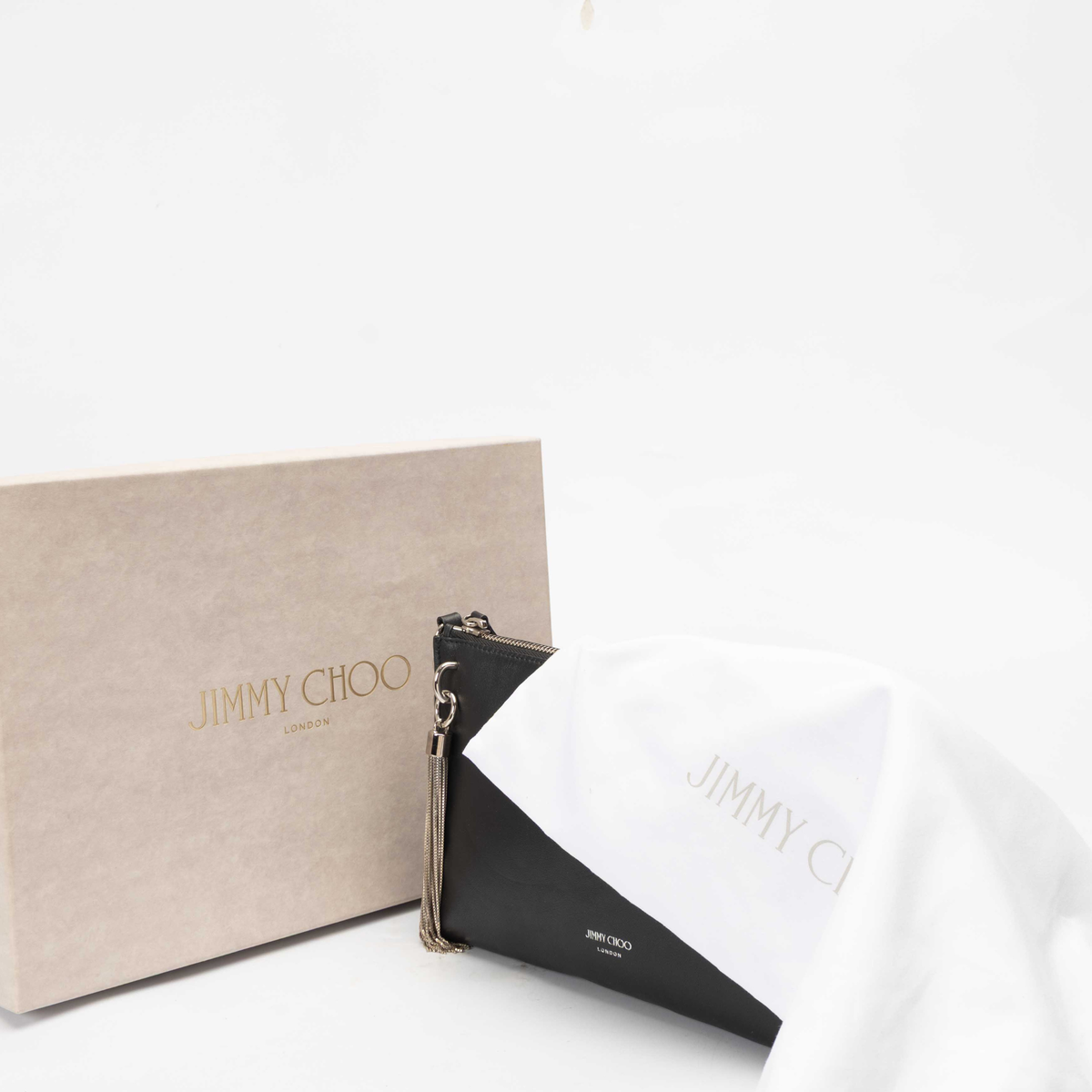 Jimmy Choo Black Callie Shoulder Bag