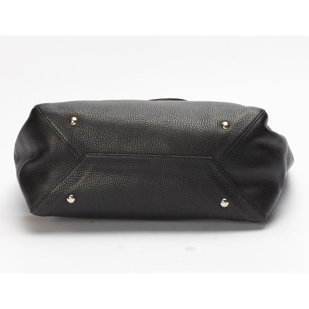 Salvatore Ferragamo Black Mimi Tote